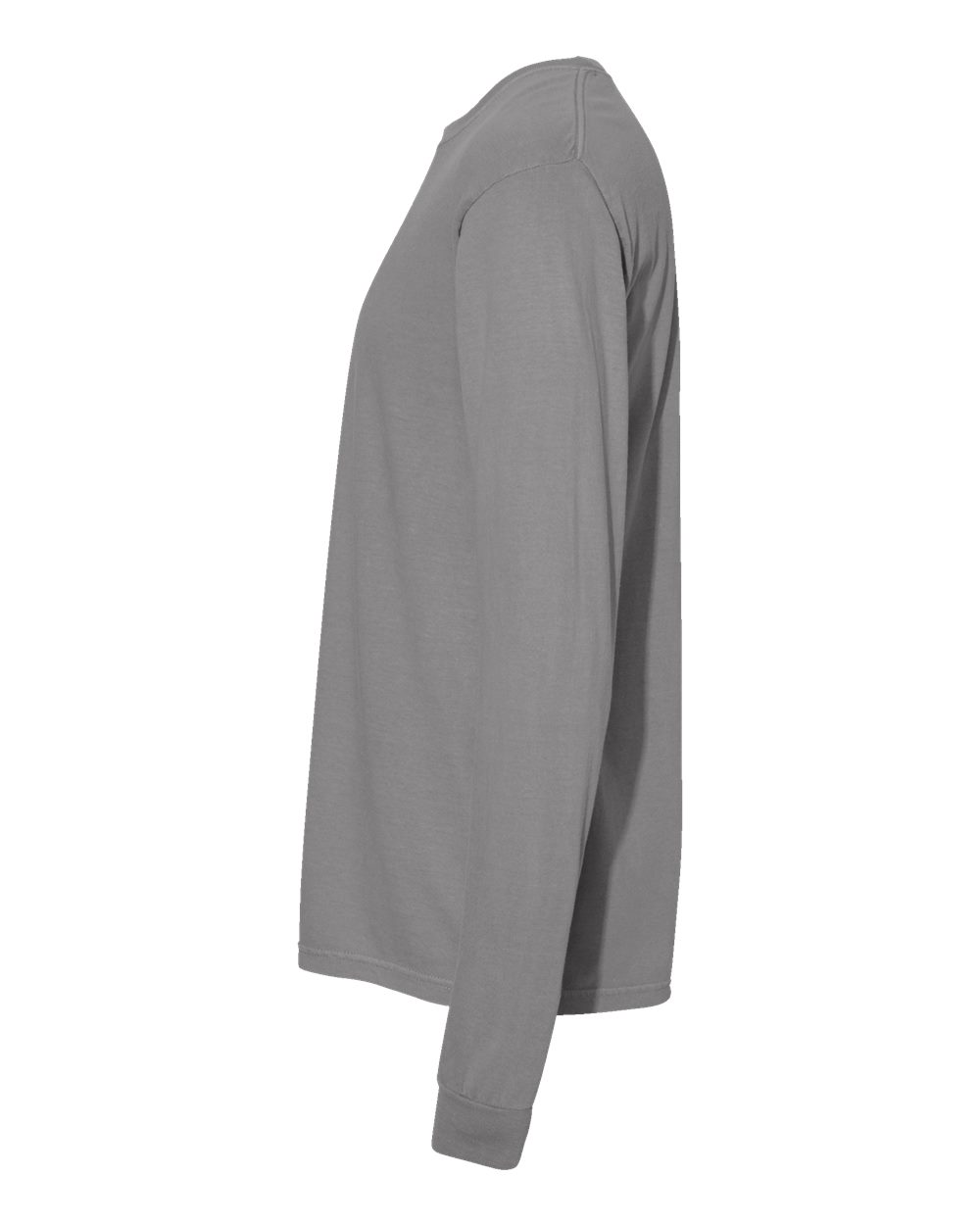 Comfort Colors Unisex Garment-Dyed Heavyweight Long Sleeve T-Shirt - 6014 Grey