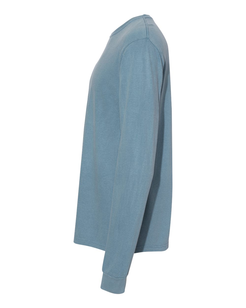 Comfort Colors Unisex Garment-Dyed Heavyweight Long Sleeve T-Shirt - 6014 Ice Blue