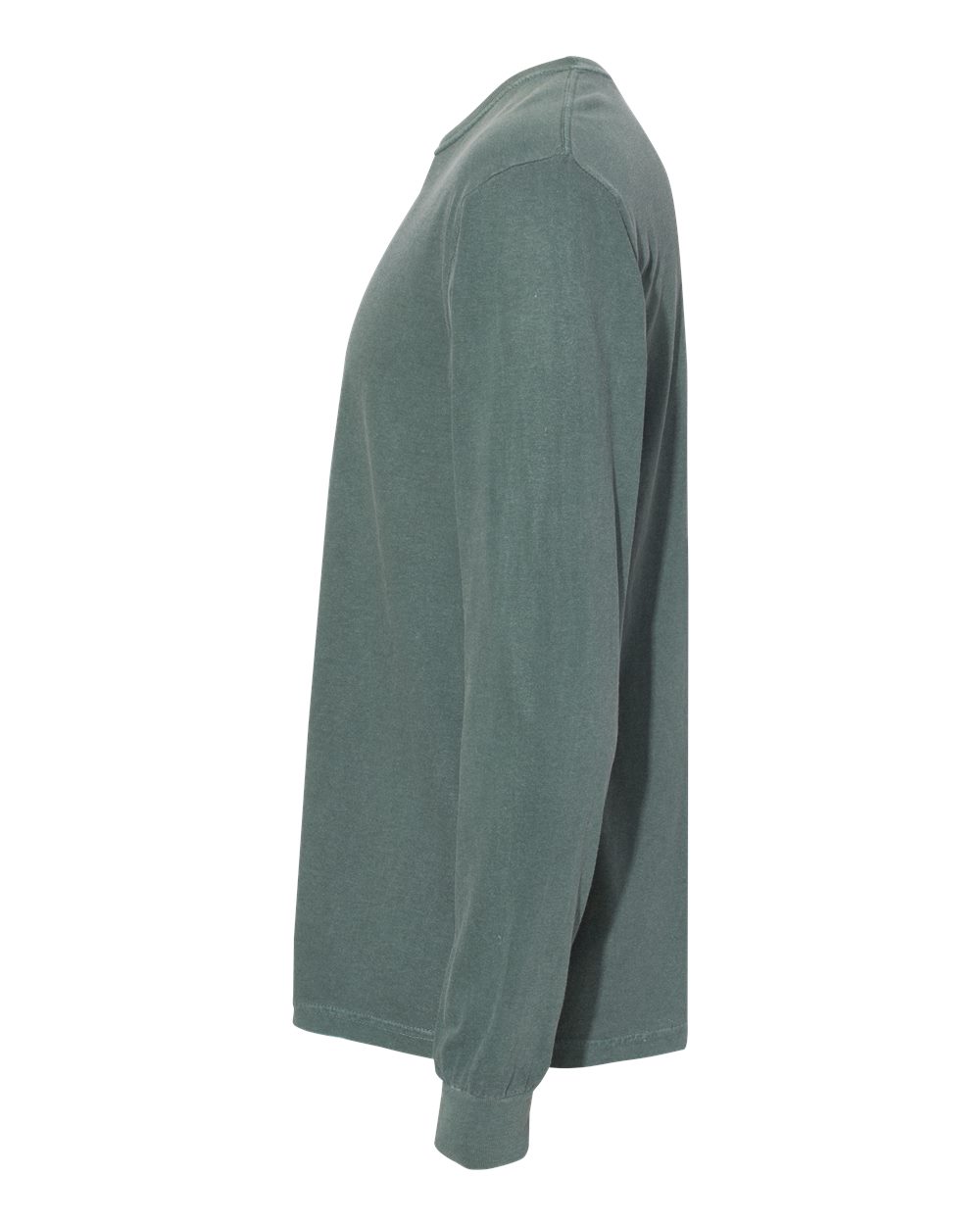 Comfort Colors Unisex Garment-Dyed Heavyweight Long Sleeve T-Shirt - 6014 Blue Spruce