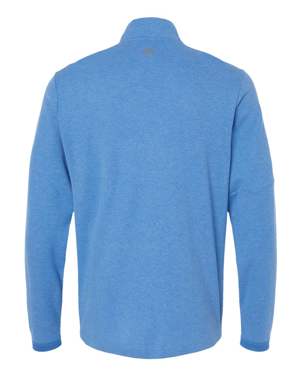Adidas Men's 3-Stripes Quarter-Zip Sweater Pullover - A554 Focus Blue Melange