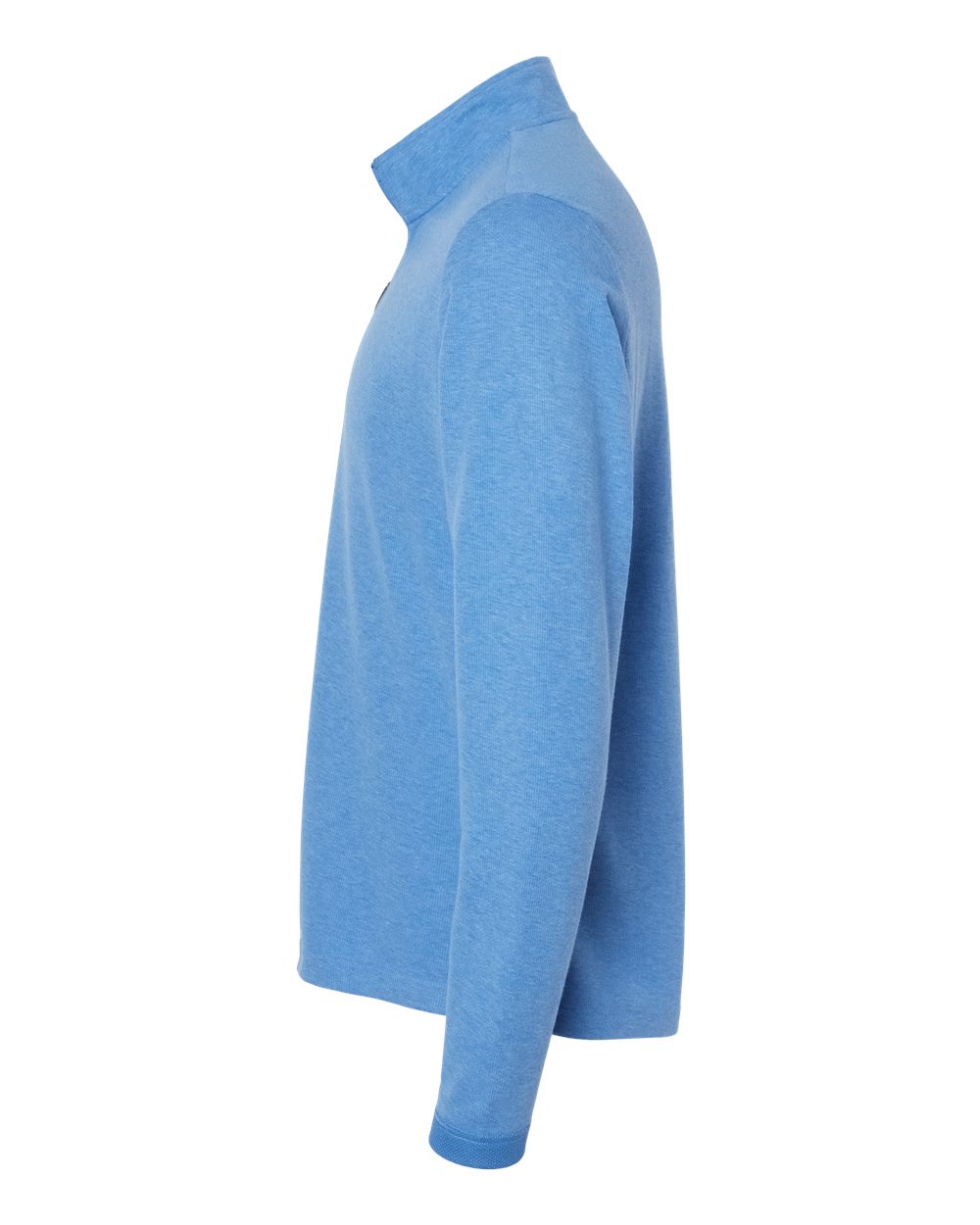 Adidas Men's 3-Stripes Quarter-Zip Sweater Pullover - A554 Focus Blue Melange