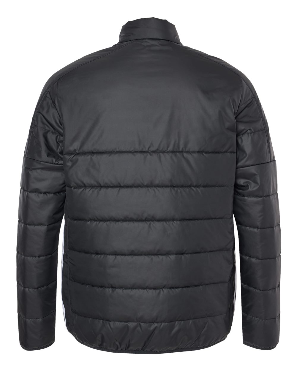 Adidas Men's 3-Stripes Puffer Full-Zip Jacket - A570 Black