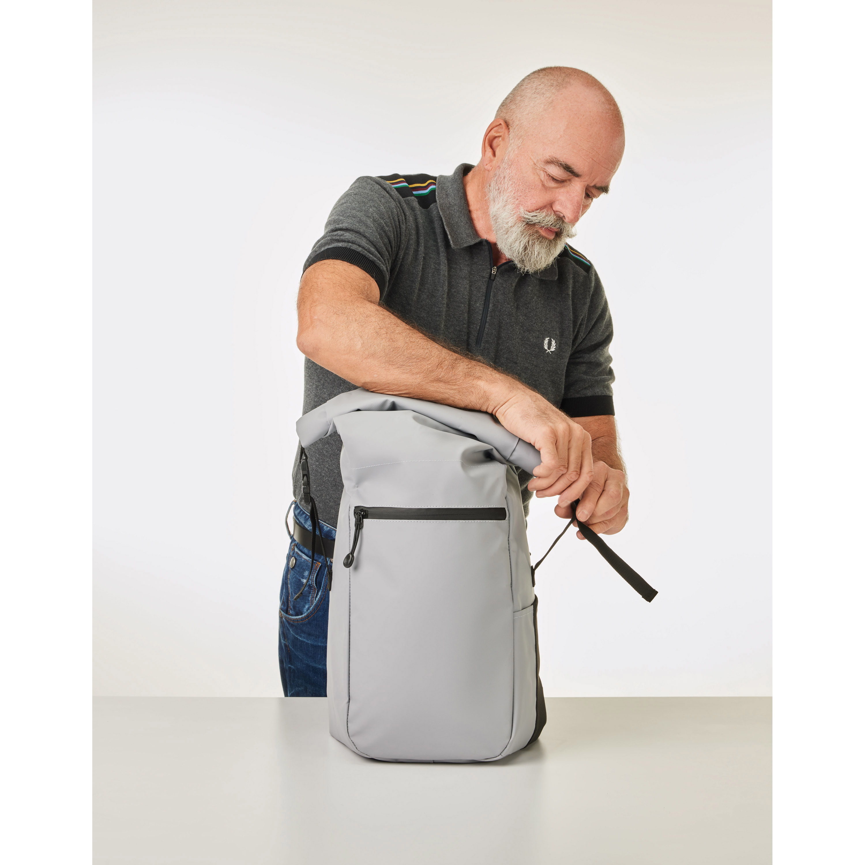 Spectorandco Call of the wild roll-top water resistant 22l backpack - BG103 