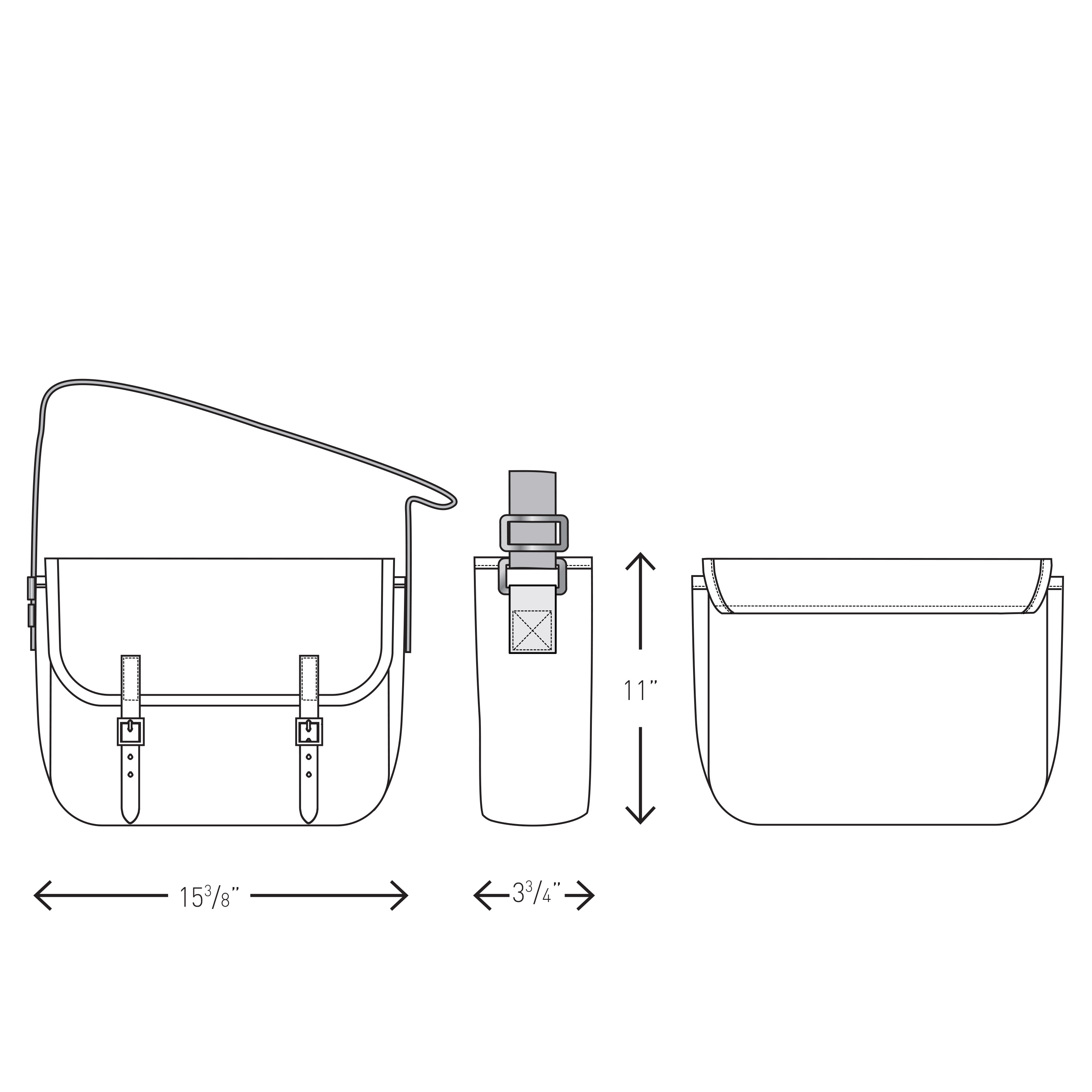 Spectorandco Nomad must haves messenger - BG400 