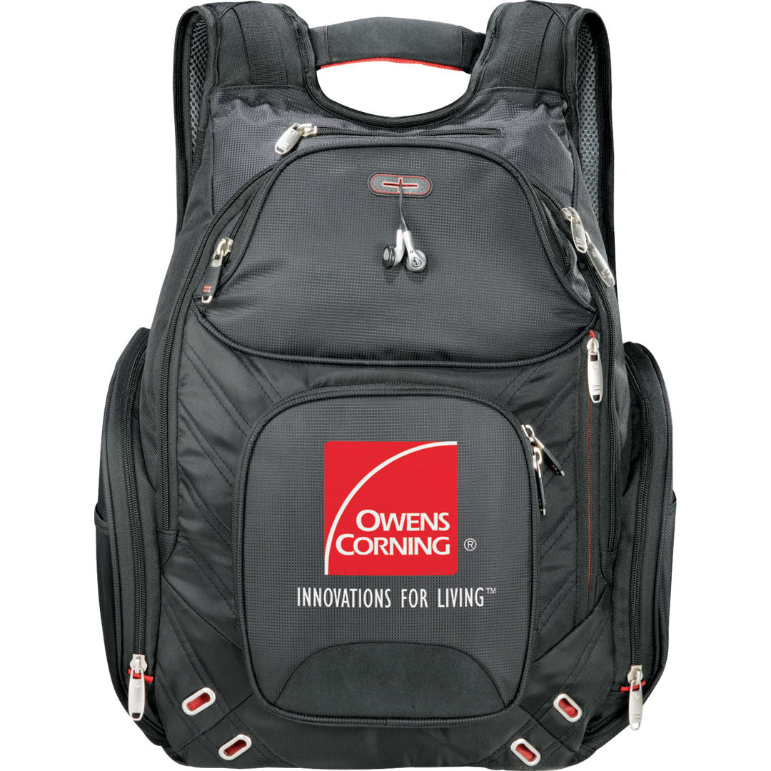 Elleven elleven™ Amped TSA 17" Computer Backpack - 0011-99 Black