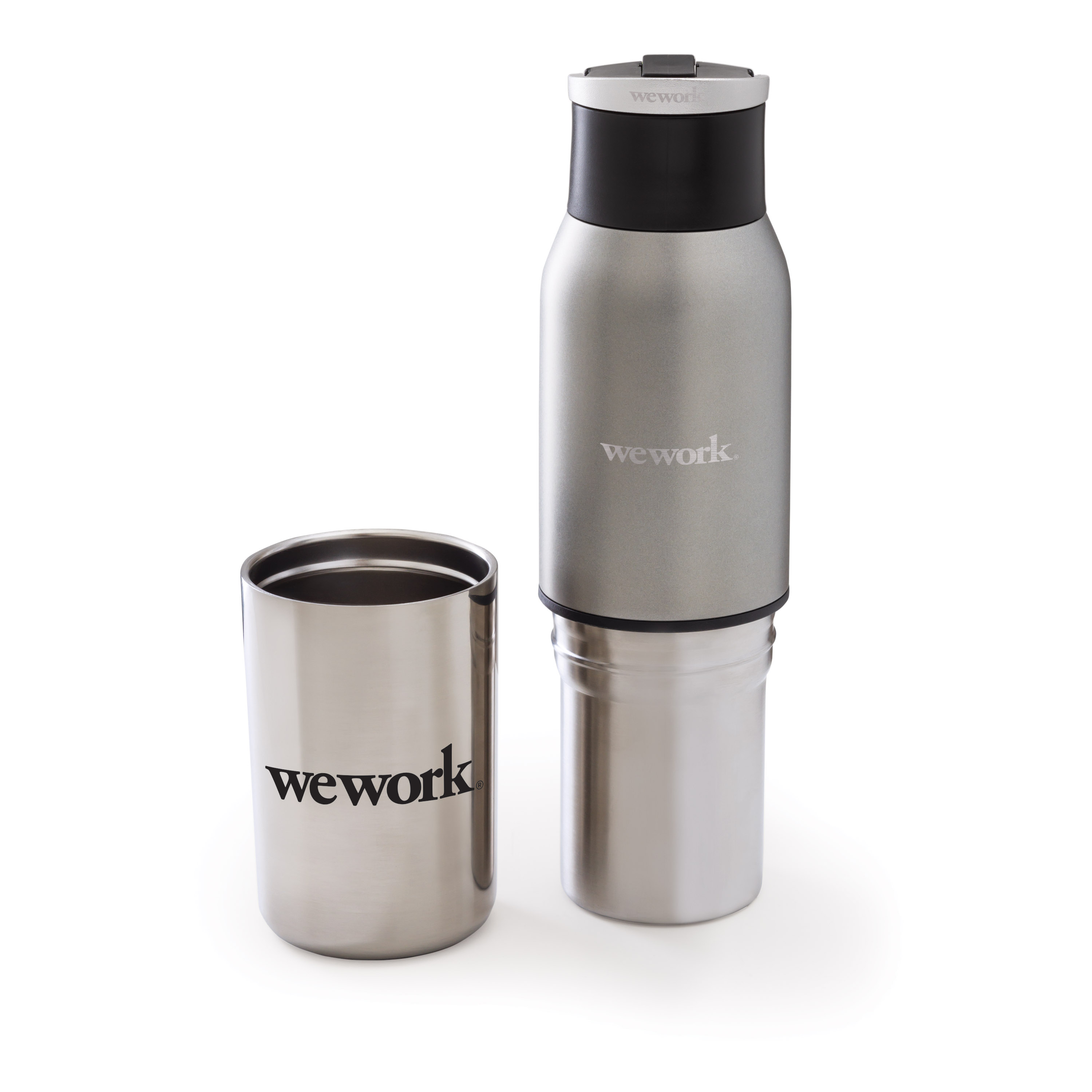 Spectorandco Switch-hitter 2-in-1 sport 600 ml / 20 oz stainless steel bottle with 350 ml / 12 oz cup - DW317 