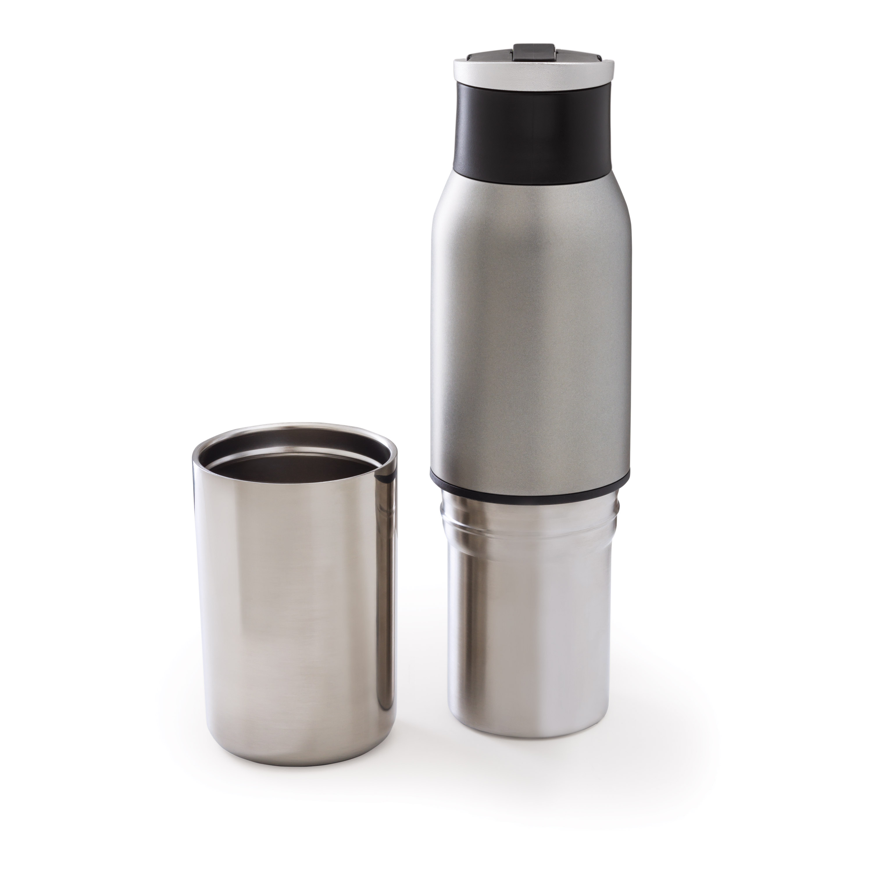 Spectorandco Switch-hitter 2-in-1 sport 600 ml / 20 oz stainless steel bottle with 350 ml / 12 oz cup - DW317 