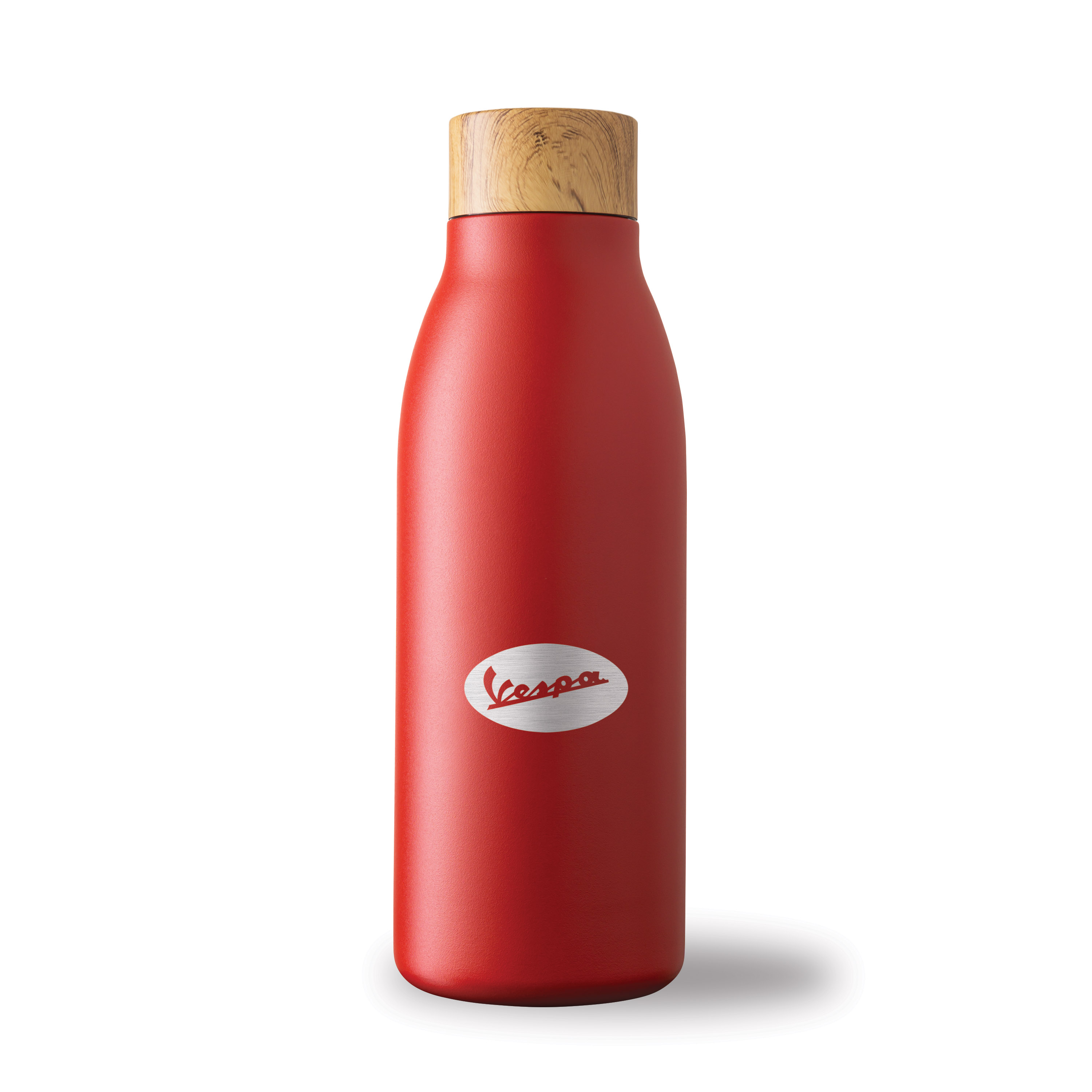 Spectorandco Top notch natural 600 ml / 20 oz stainless steel bottle - DW319 RED