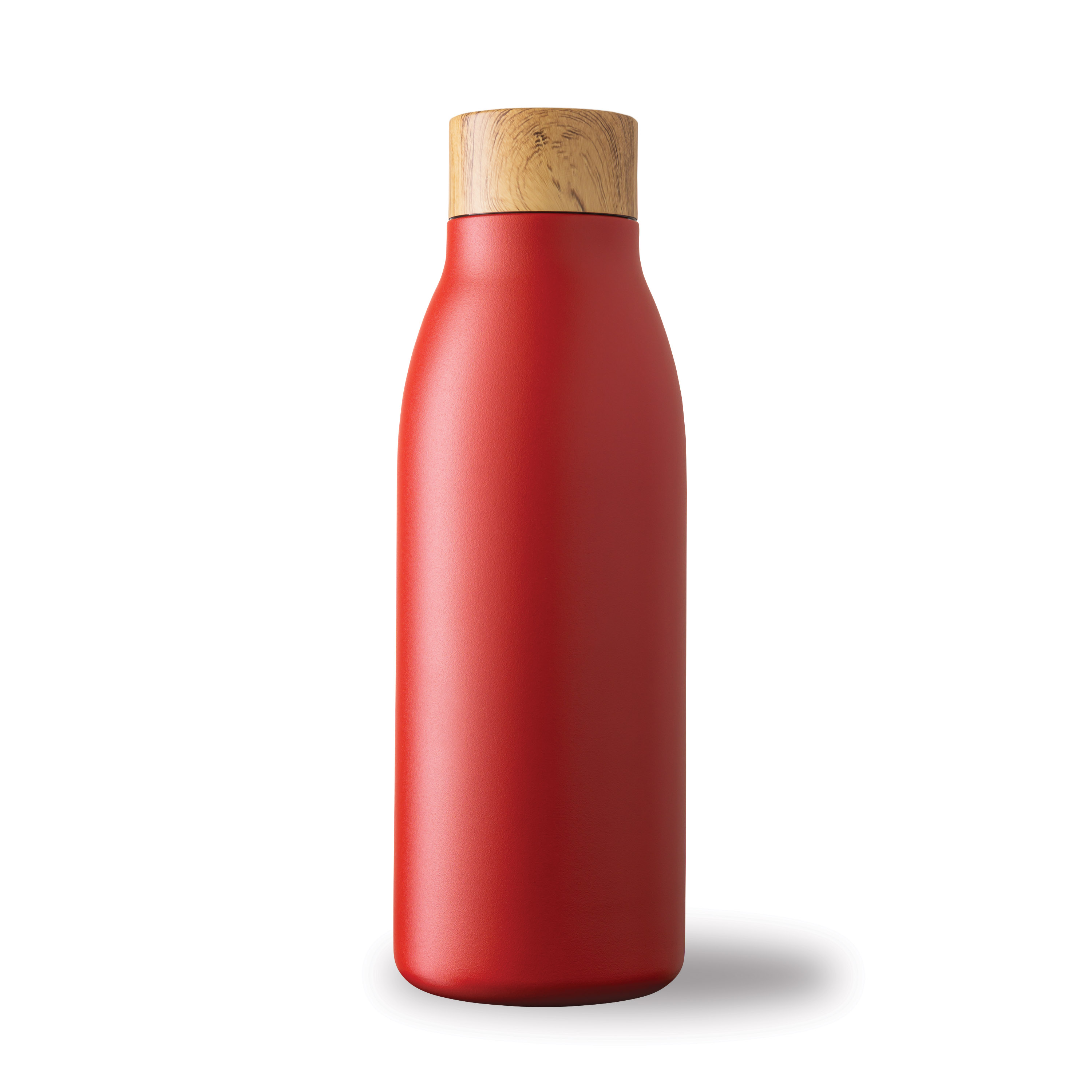 Spectorandco Top notch natural 600 ml / 20 oz stainless steel bottle - DW319 RED