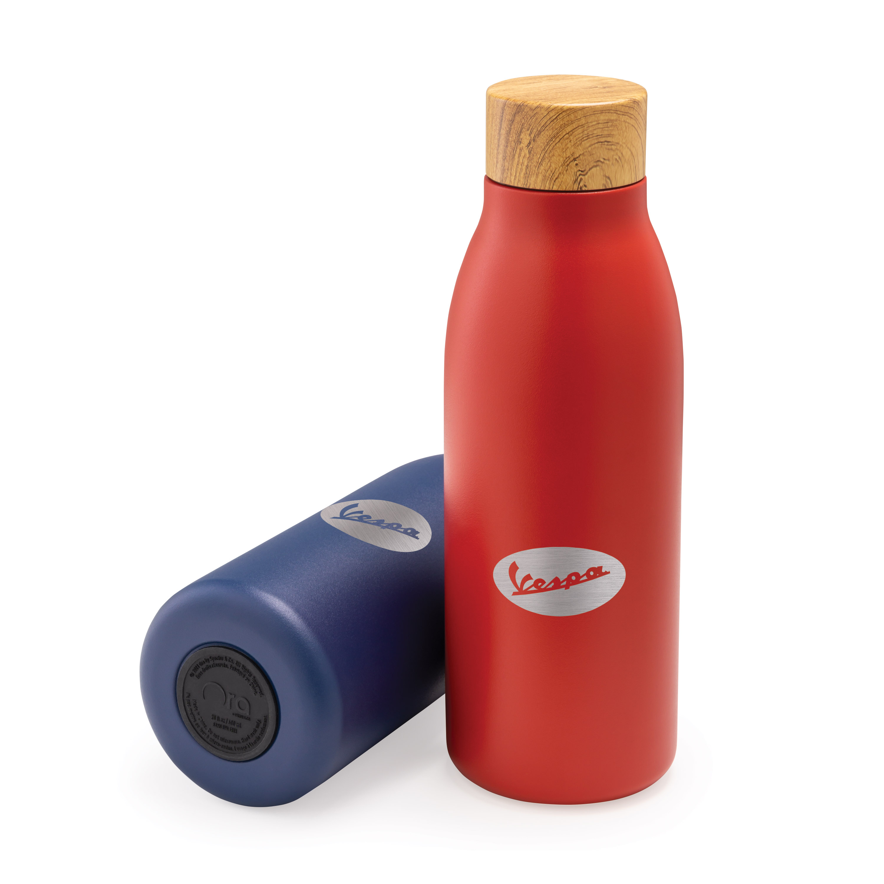 Spectorandco Top notch natural 600 ml / 20 oz stainless steel bottle - DW319 