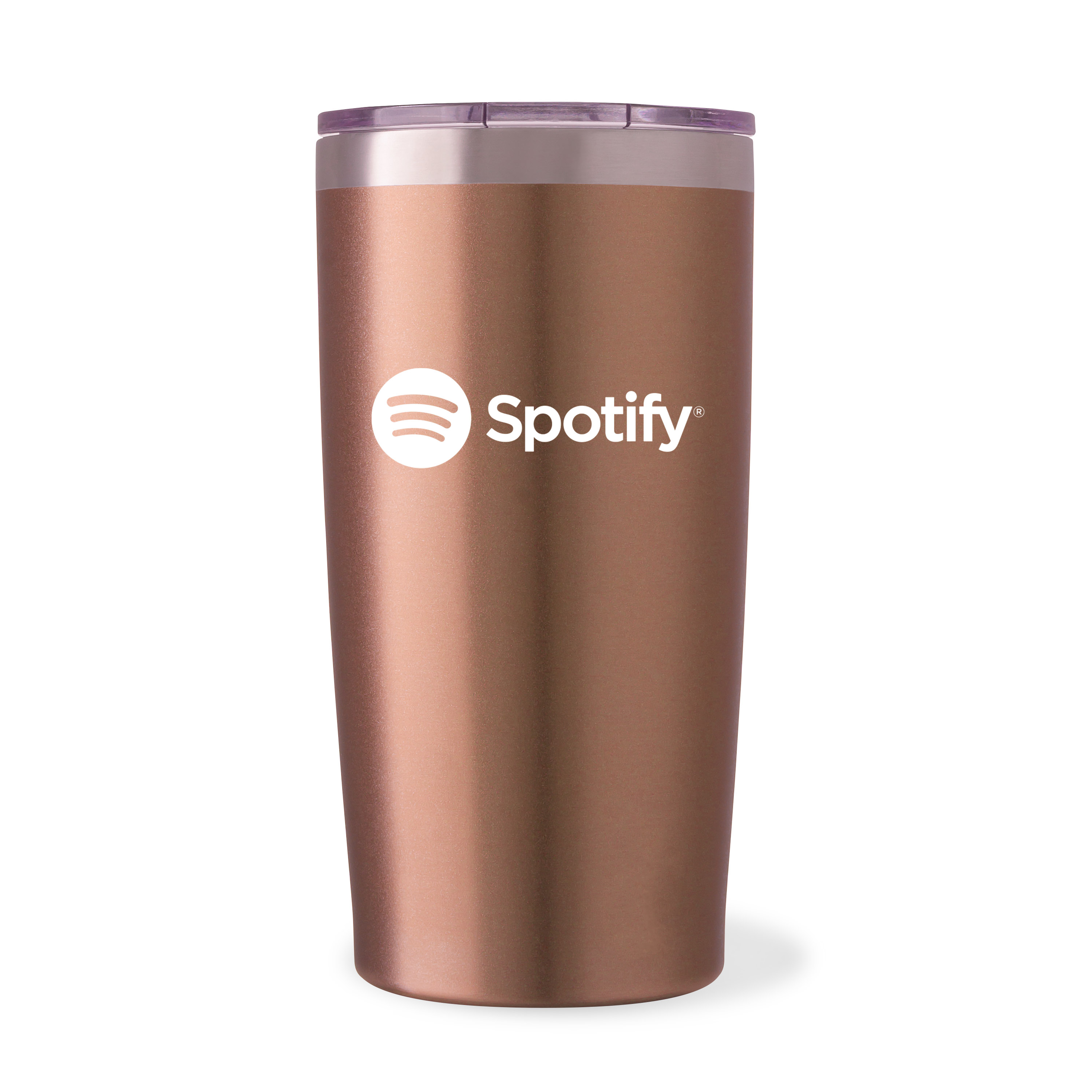 Spectorandco Cruise control metallic 600 ml / 20 oz stainless steel tumbler - DW402 ROSE GOLD