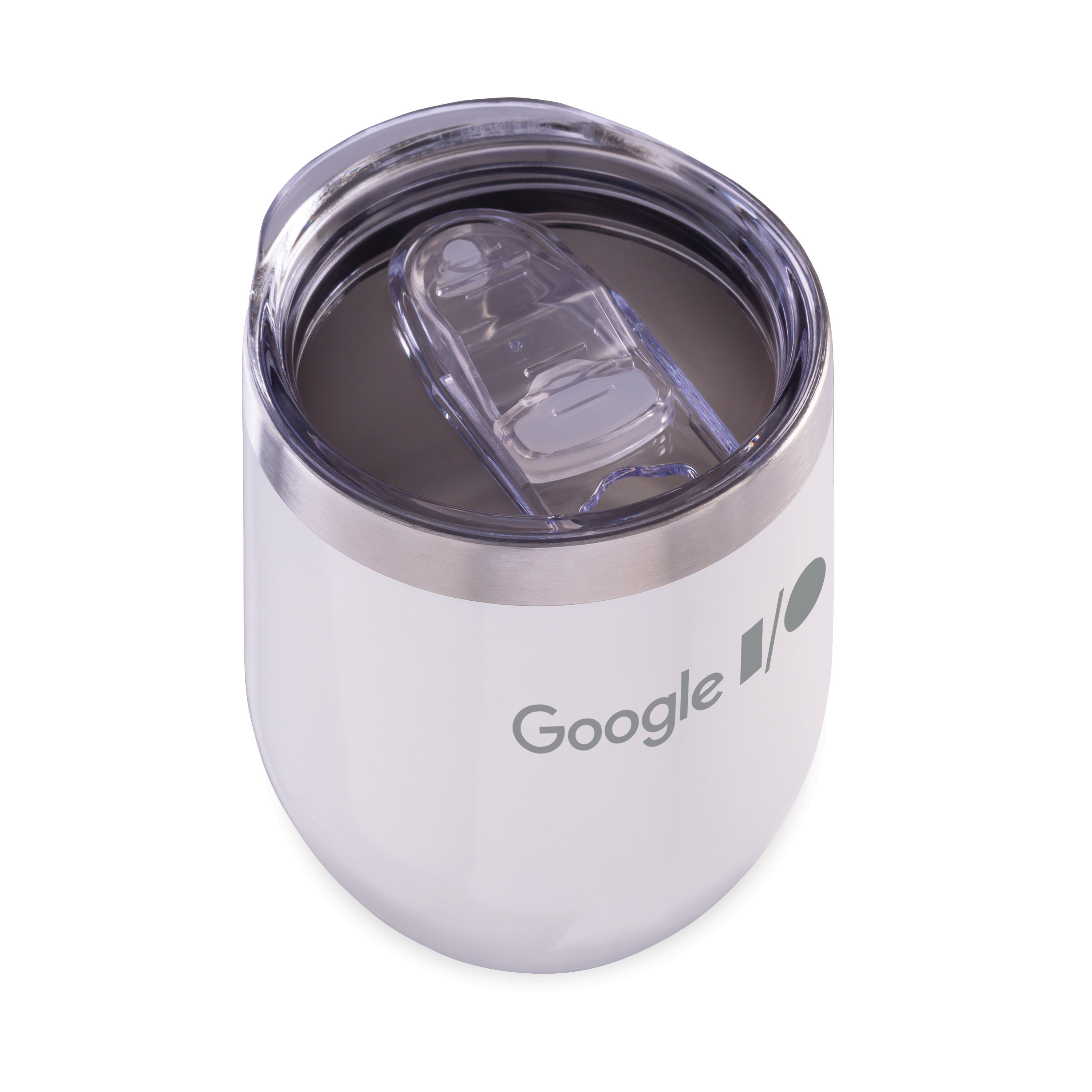 Spectorandco Small talk metallic 300 ml / 10 oz stainless steel stemless cup - DW403 