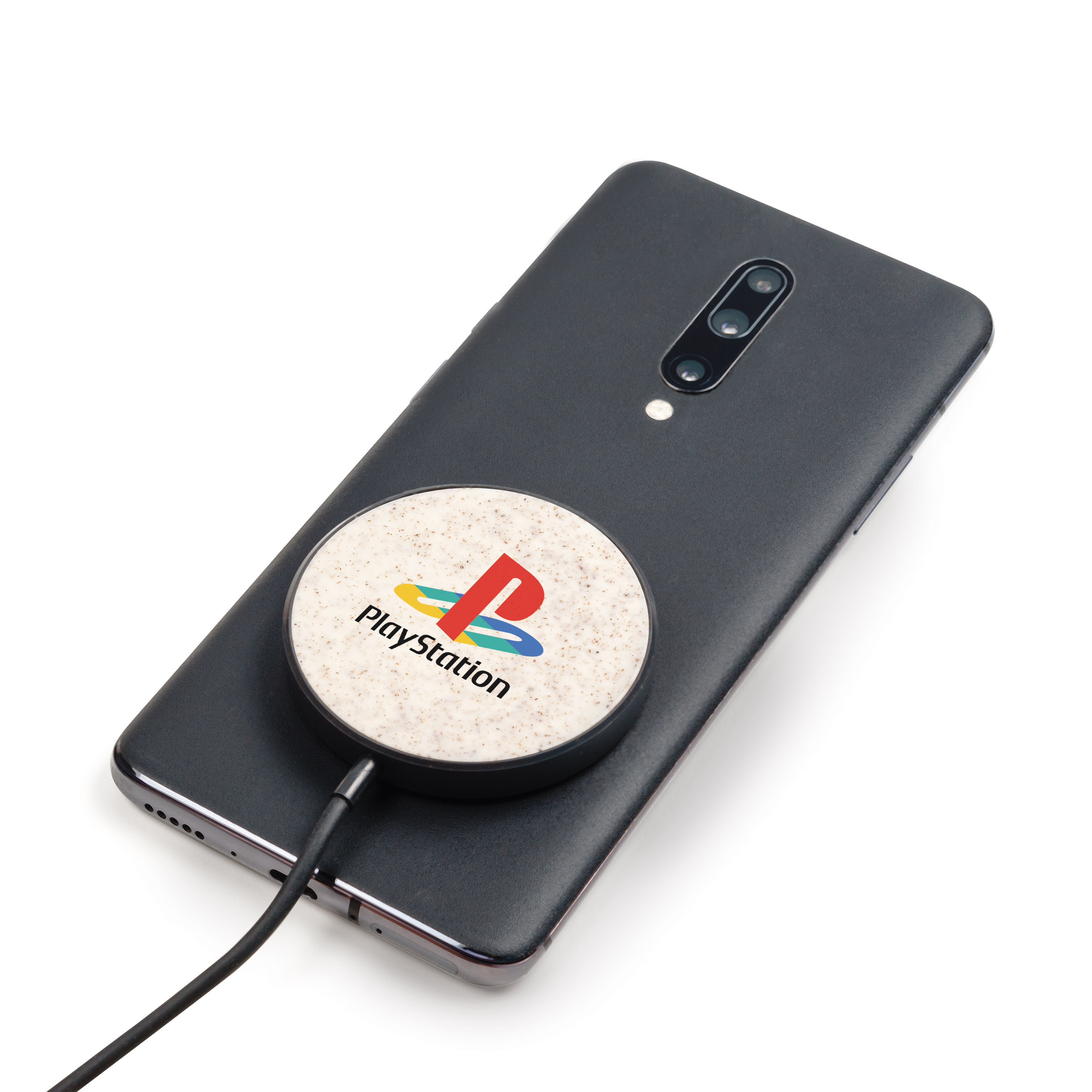 Spectorandco Wheat recycled 15w magnetic wireless charging dock - EC150 