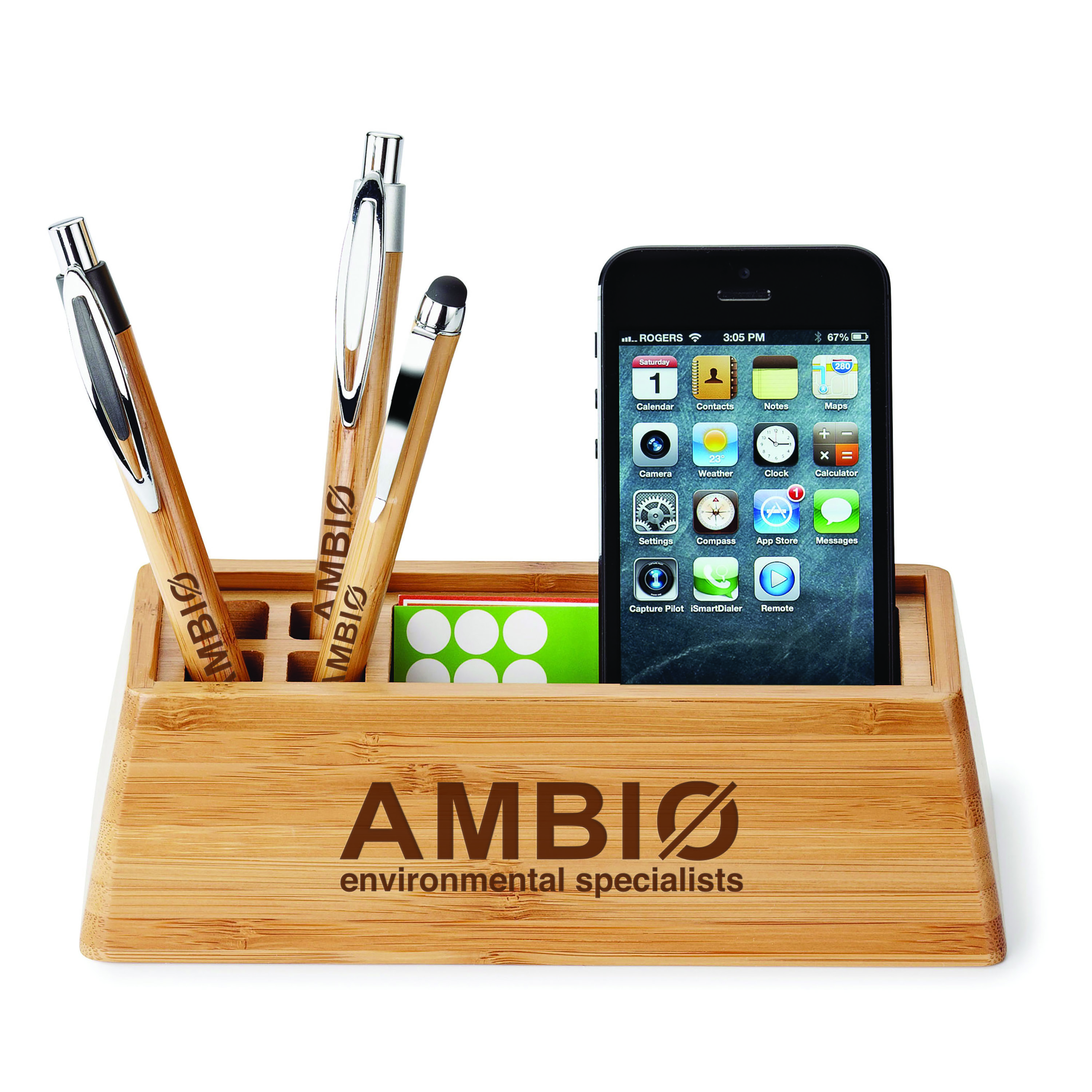 Spectorandco Bamboo desktop organizer - EC830