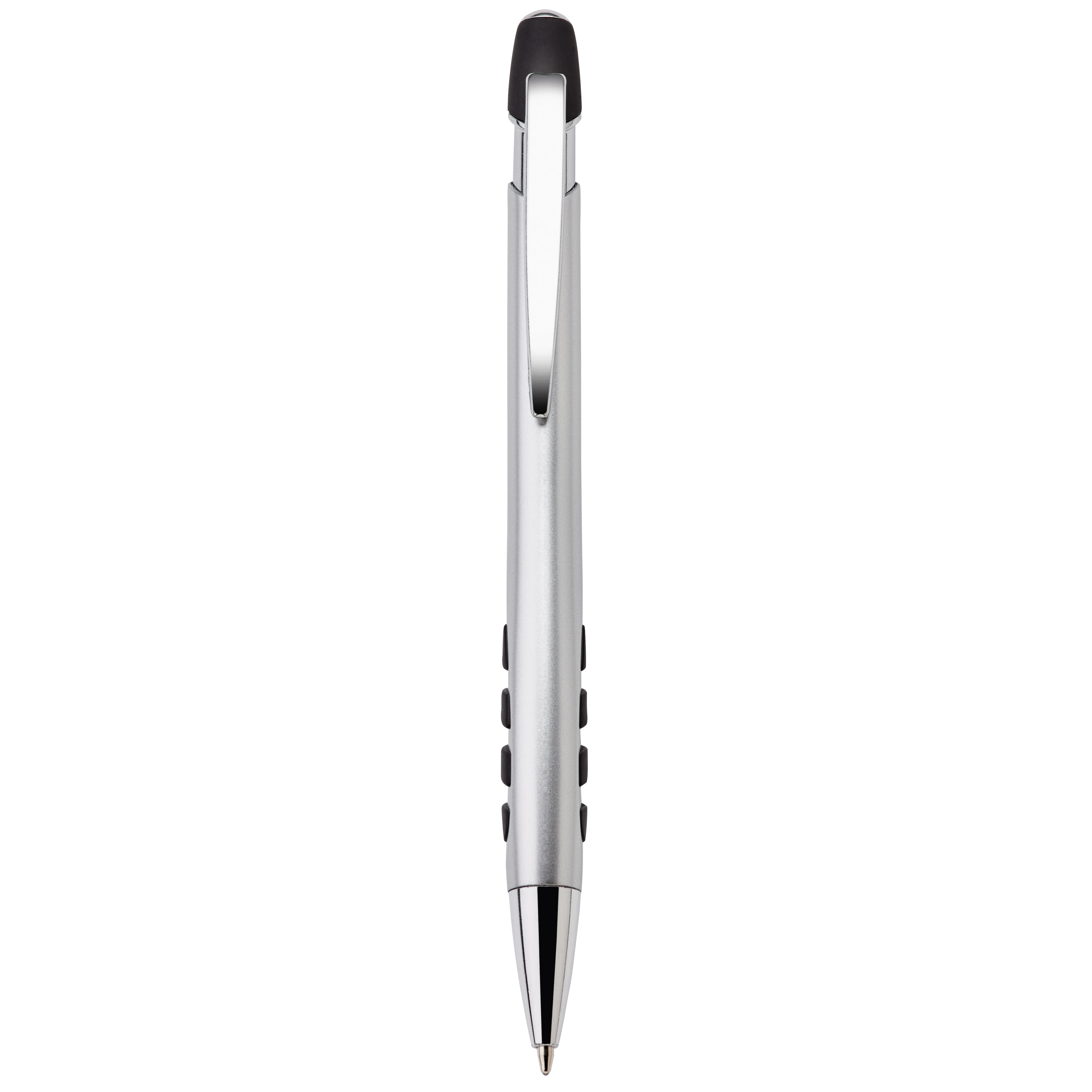 Spectorandco Veneno silver ballpoint pen - G1005 BLACK