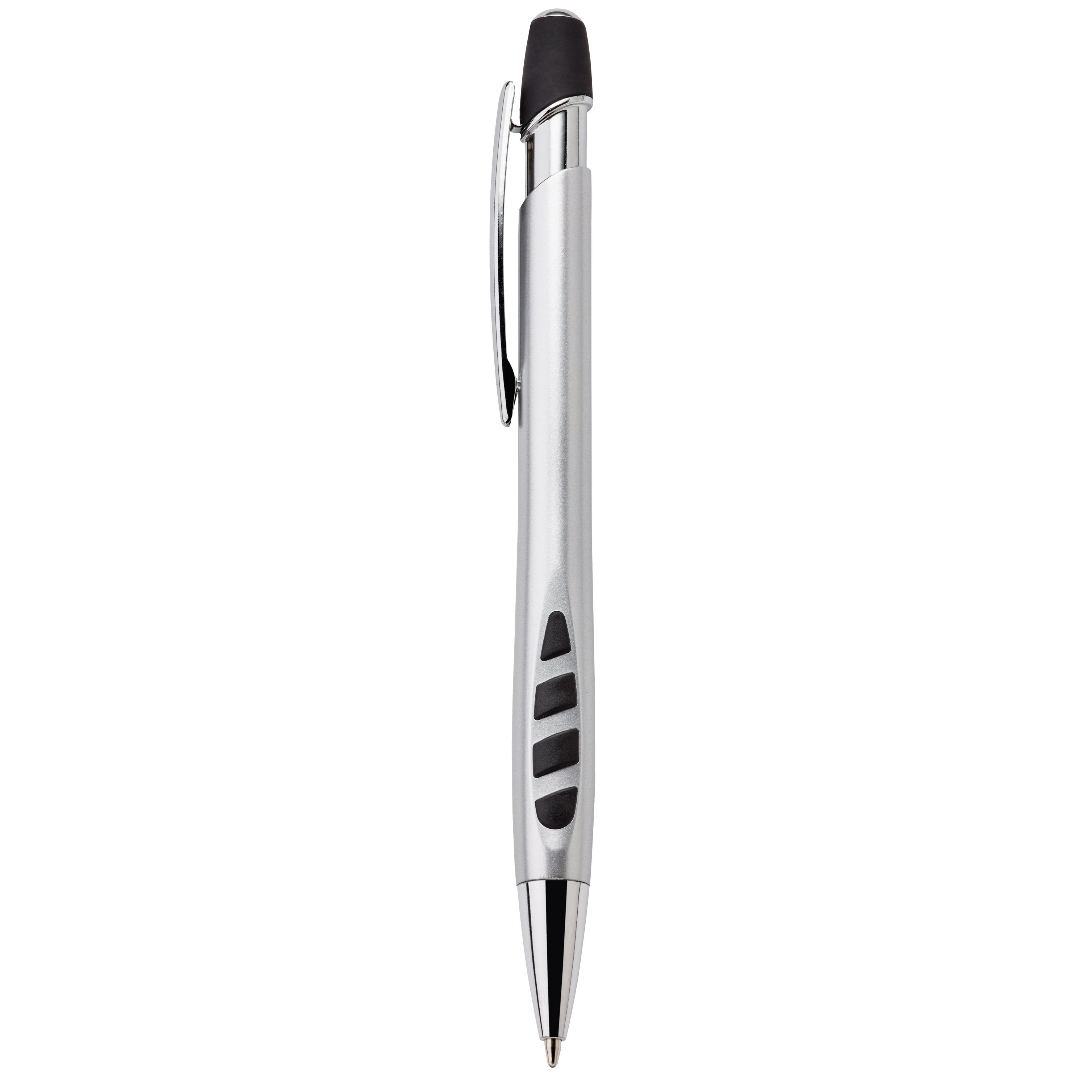 Spectorandco Veneno silver ballpoint pen - G1005 BLACK