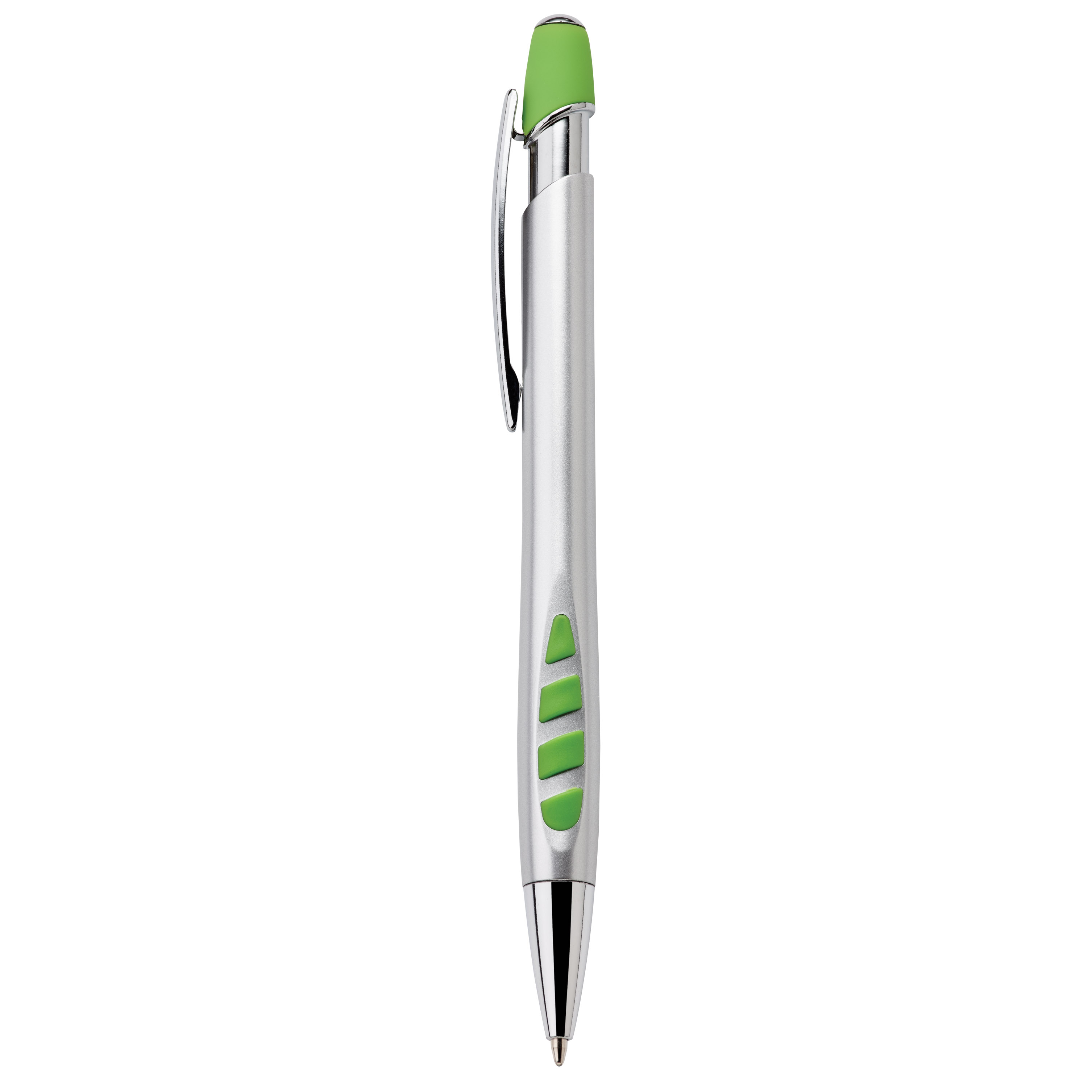 Spectorandco Veneno silver ballpoint pen - G1005 GREEN