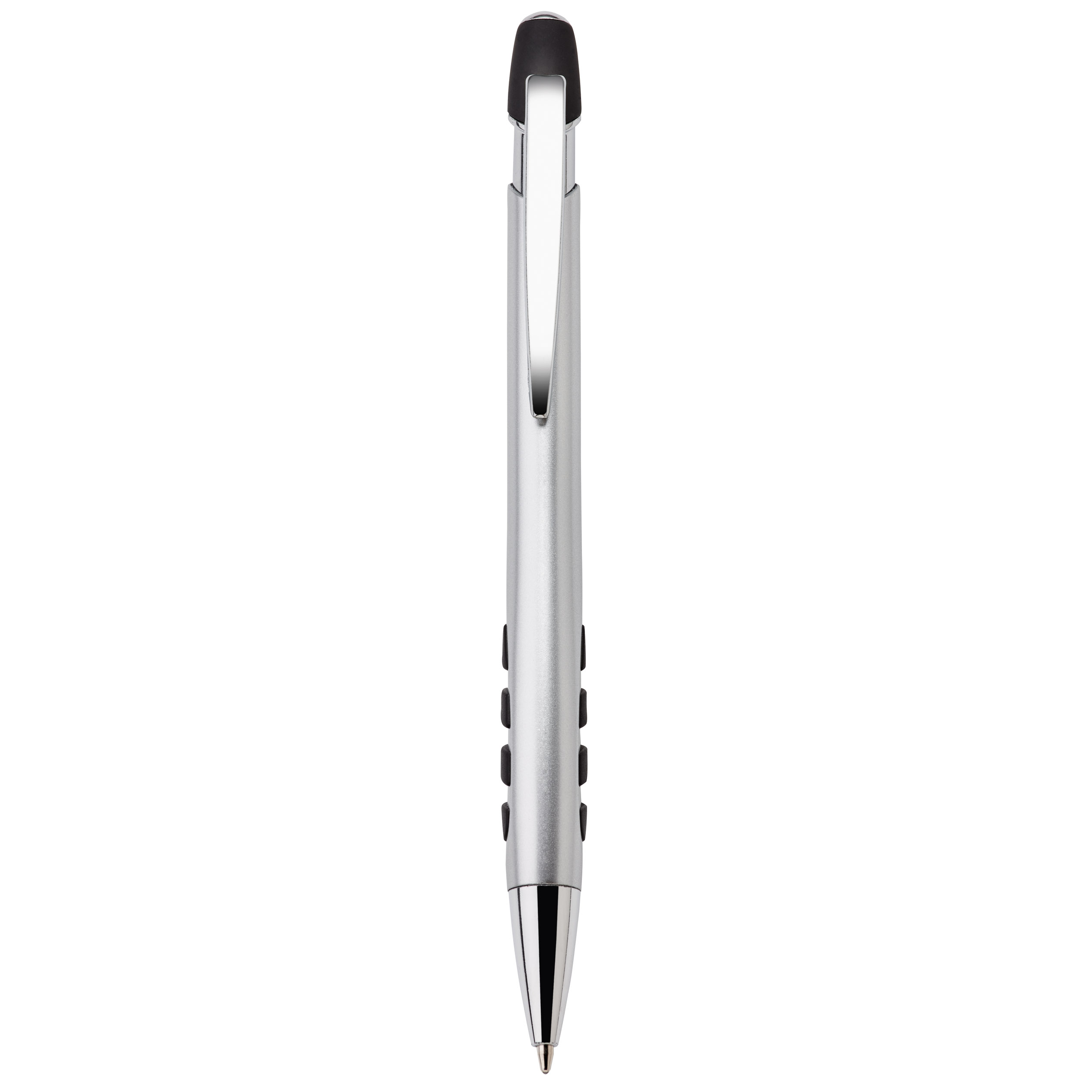 Spectorandco Veneno silver ballpoint pen - G1005 BLACK