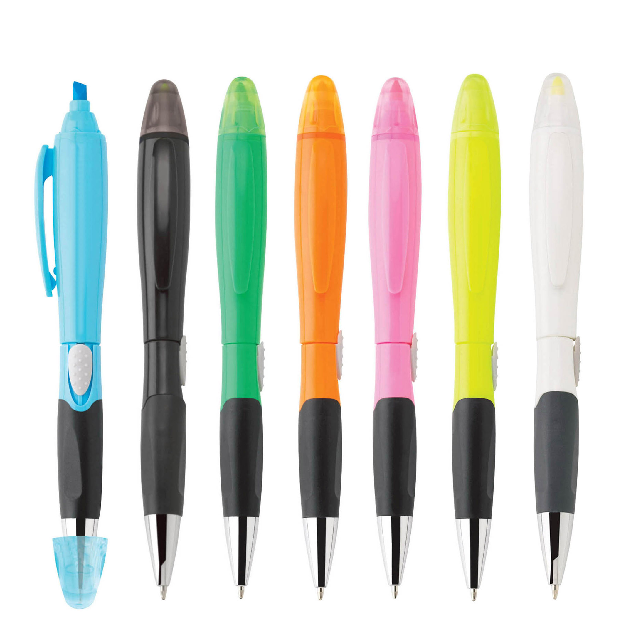 Spectorandco Blossom ballpoint pen/highlighter - G1037