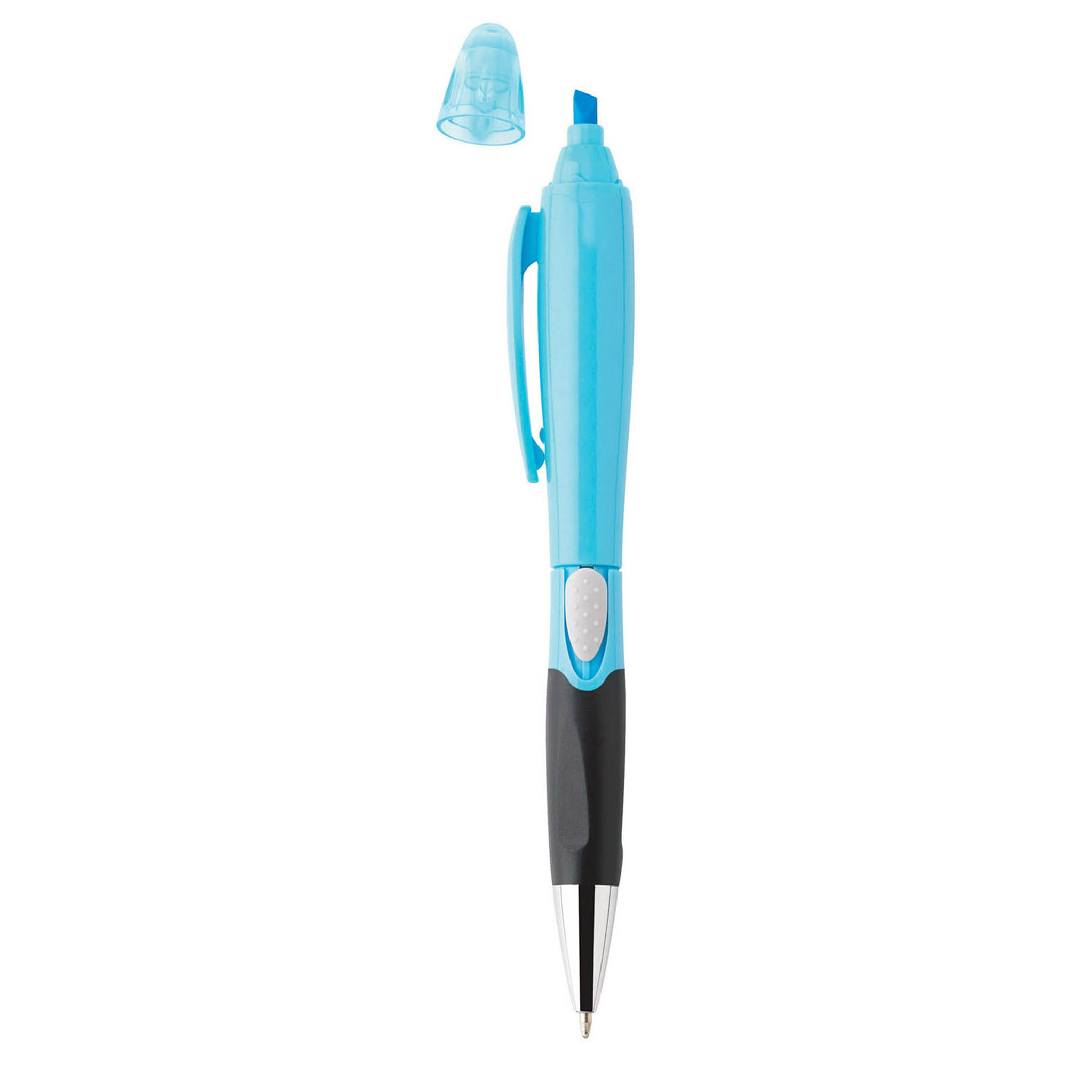 Spectorandco Blossom ballpoint pen/highlighter - G1037 BLUE