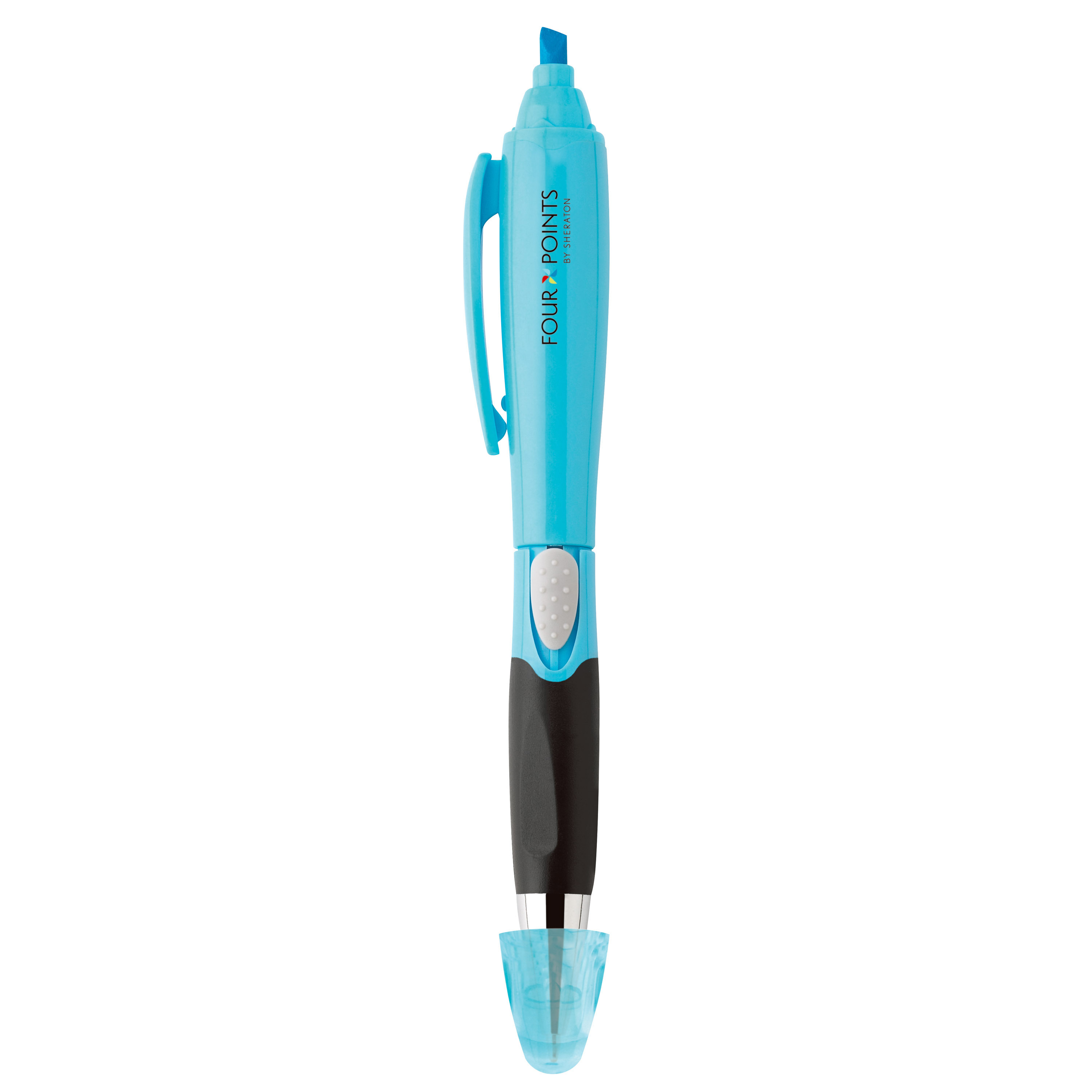 Spectorandco Blossom ballpoint pen/highlighter - G1037 