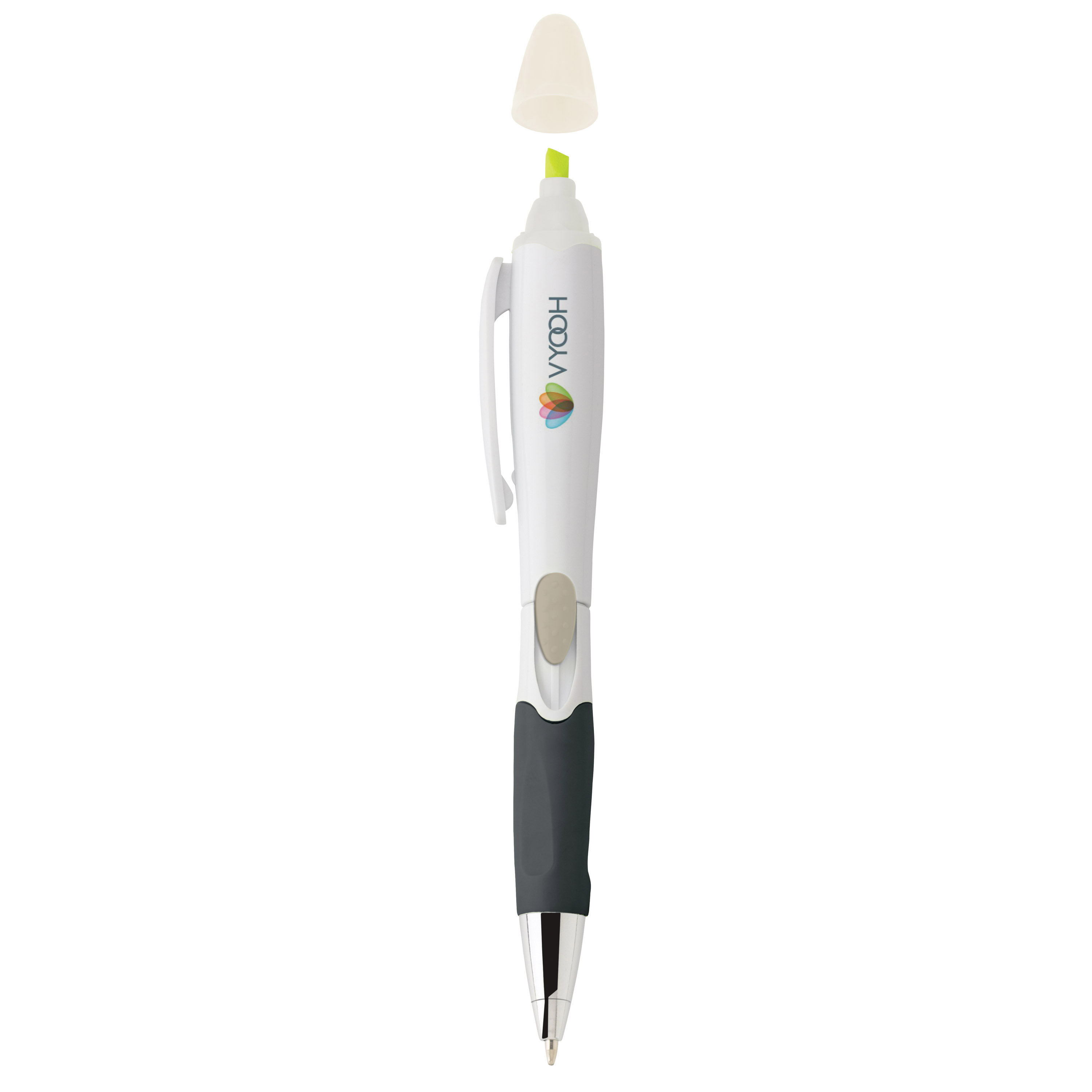 Spectorandco Blossom ballpoint pen/highlighter - G1037 