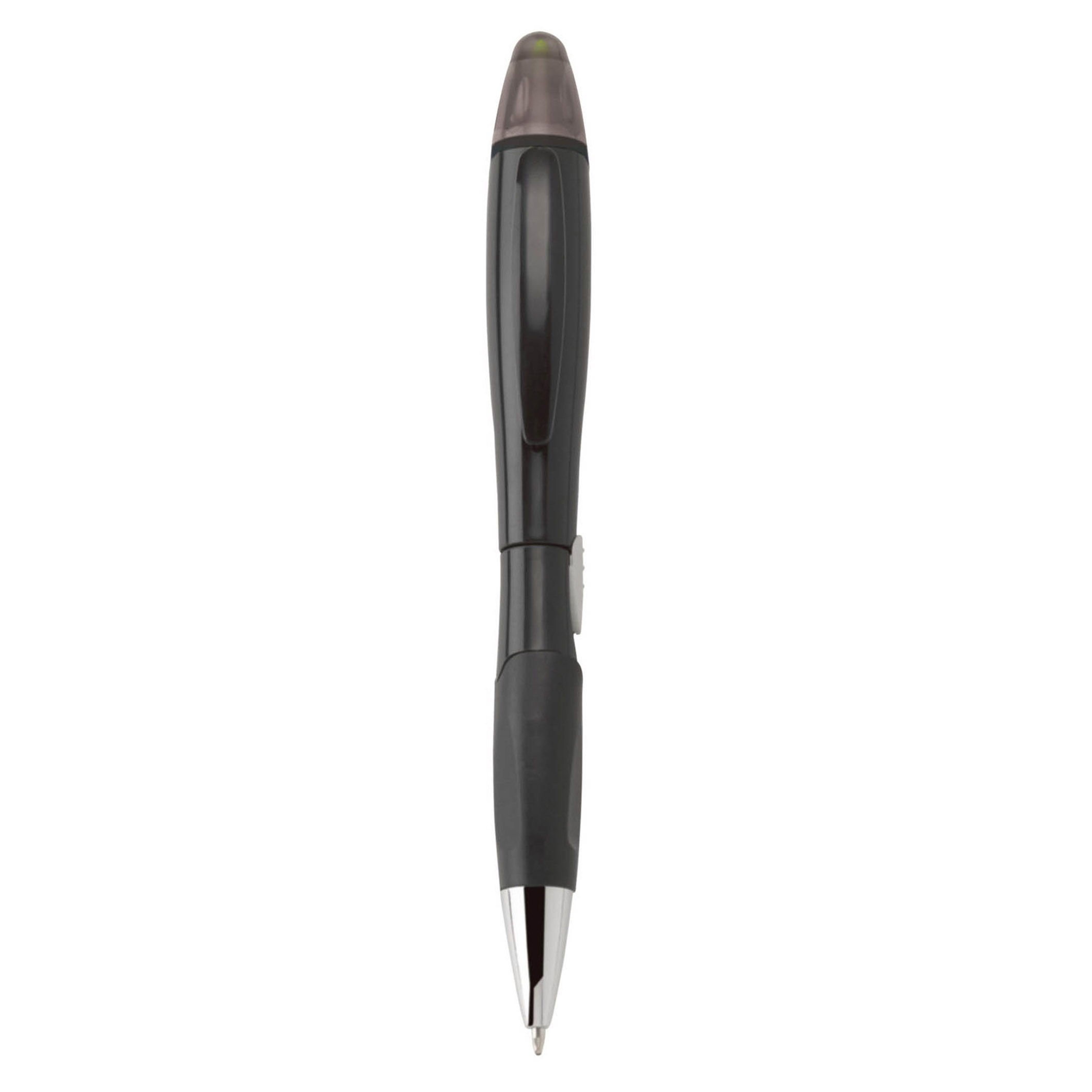Spectorandco Blossom ballpoint pen/highlighter - G1037 BLACK