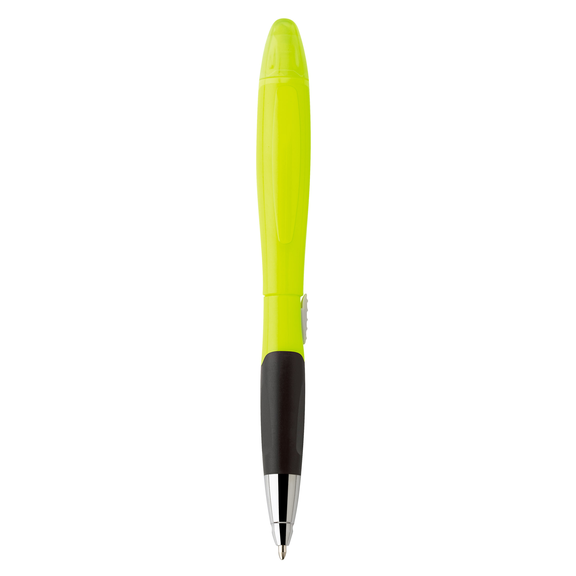Spectorandco Blossom ballpoint pen/highlighter - G1037 YELLOW