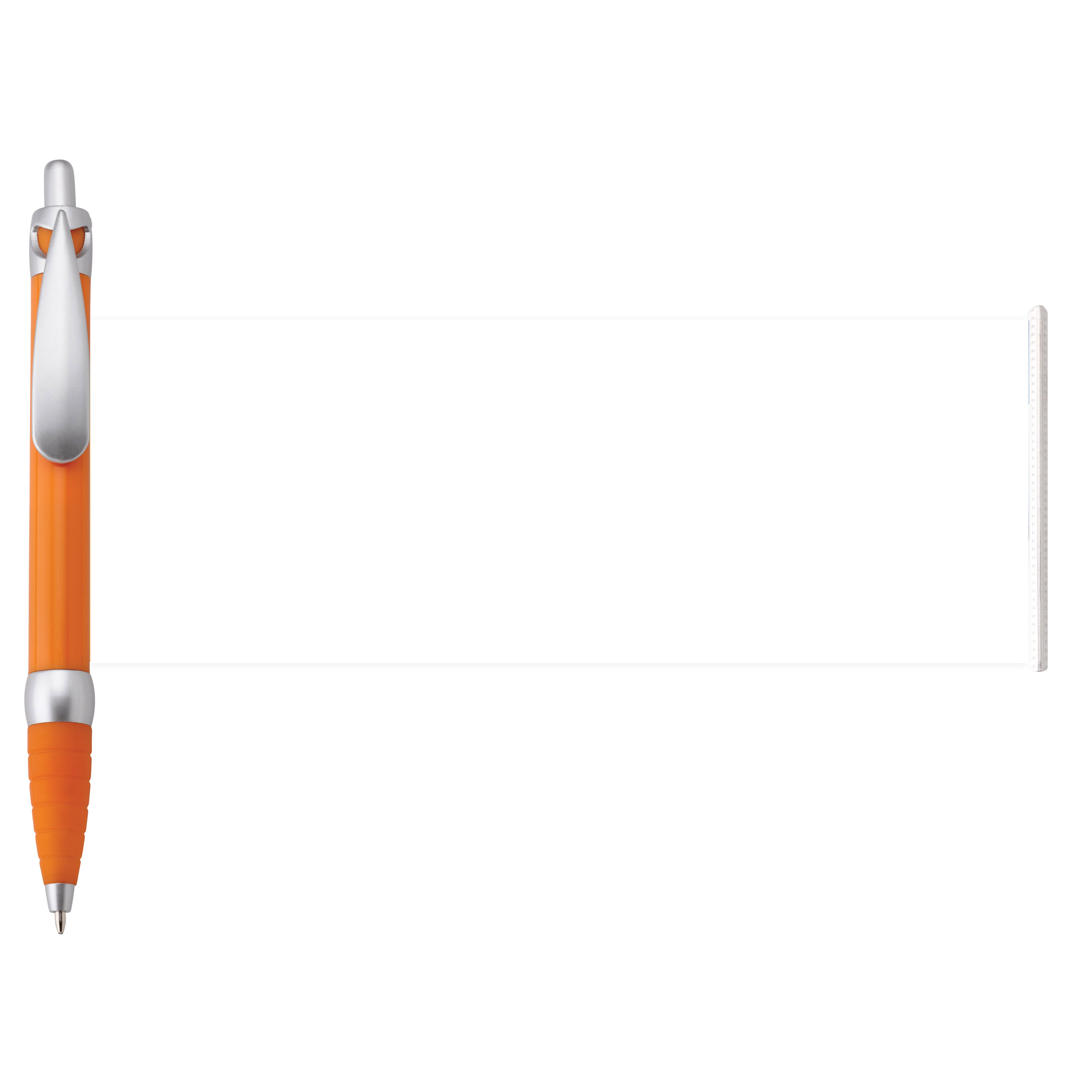 Spectorandco Banner ballpoint pen/banner - G1065 ORANGE