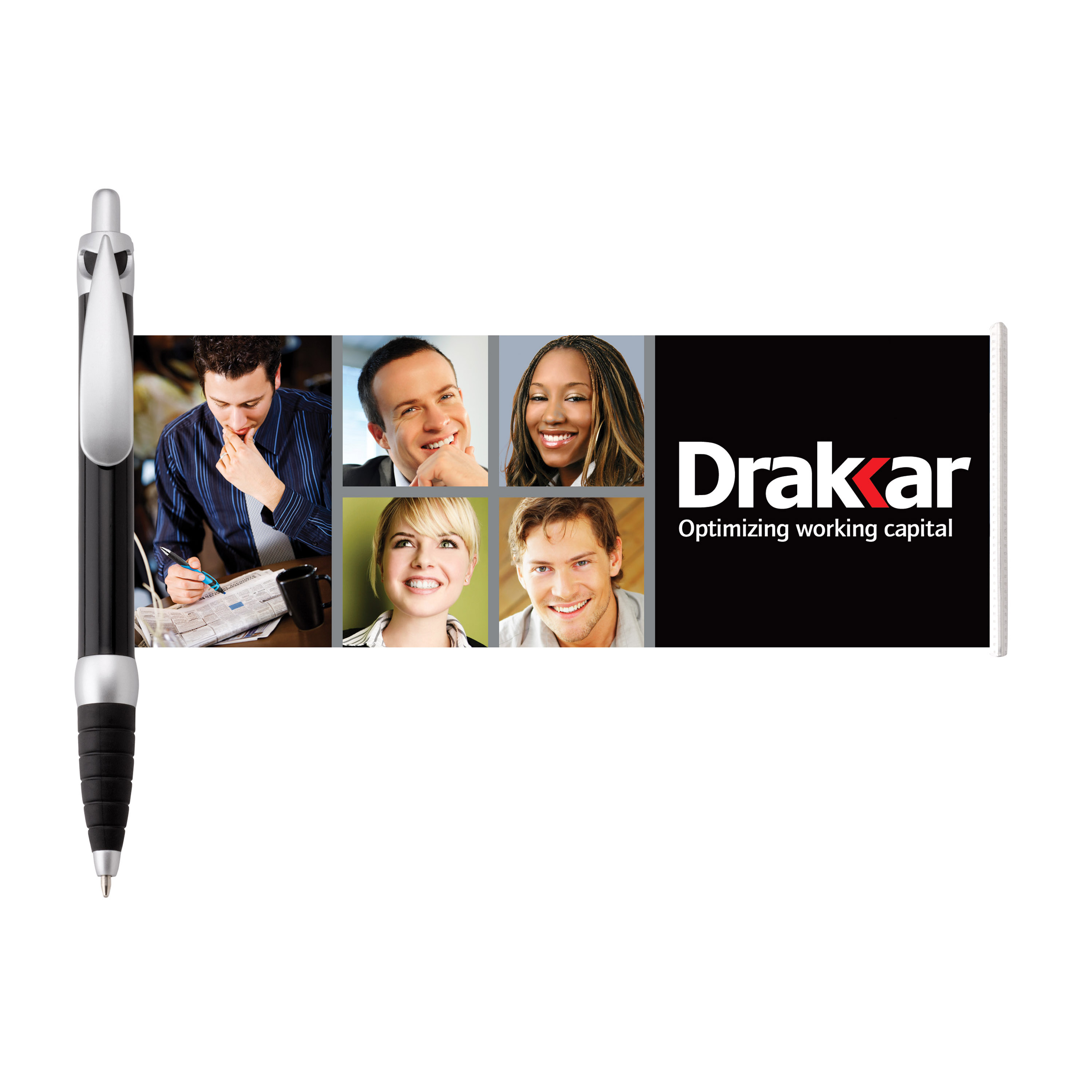 Spectorandco Banner ballpoint pen/banner - G1065 