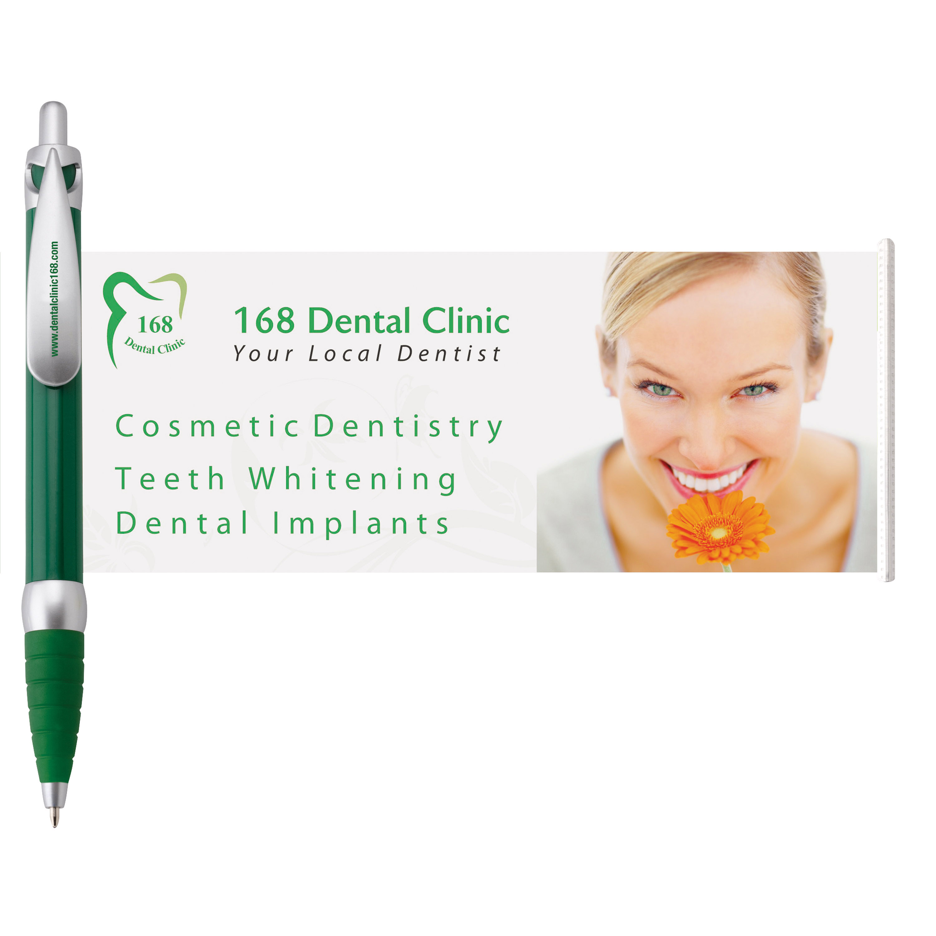 Spectorandco Banner ballpoint pen/banner - G1065 