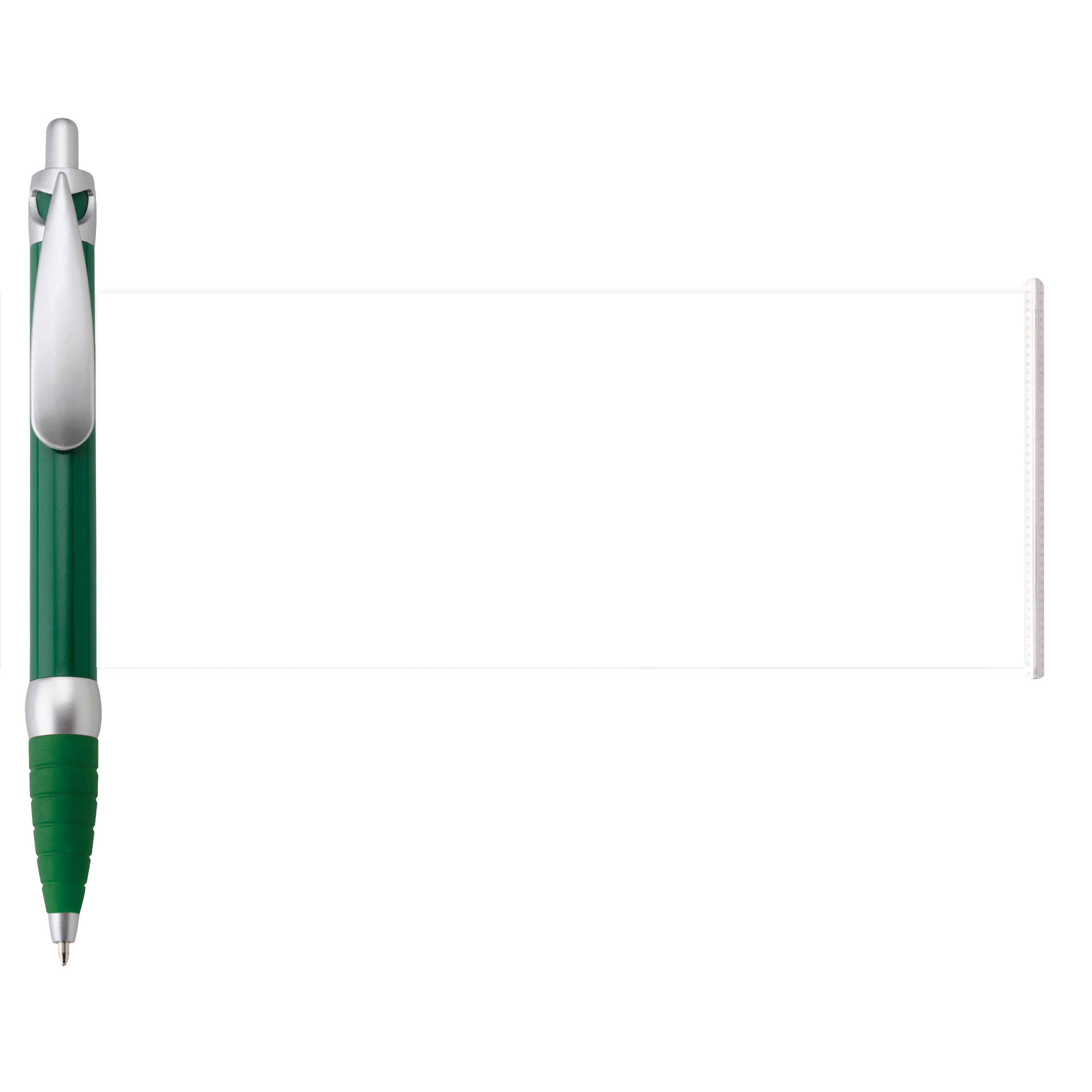 Spectorandco Banner ballpoint pen/banner - G1065 GREEN
