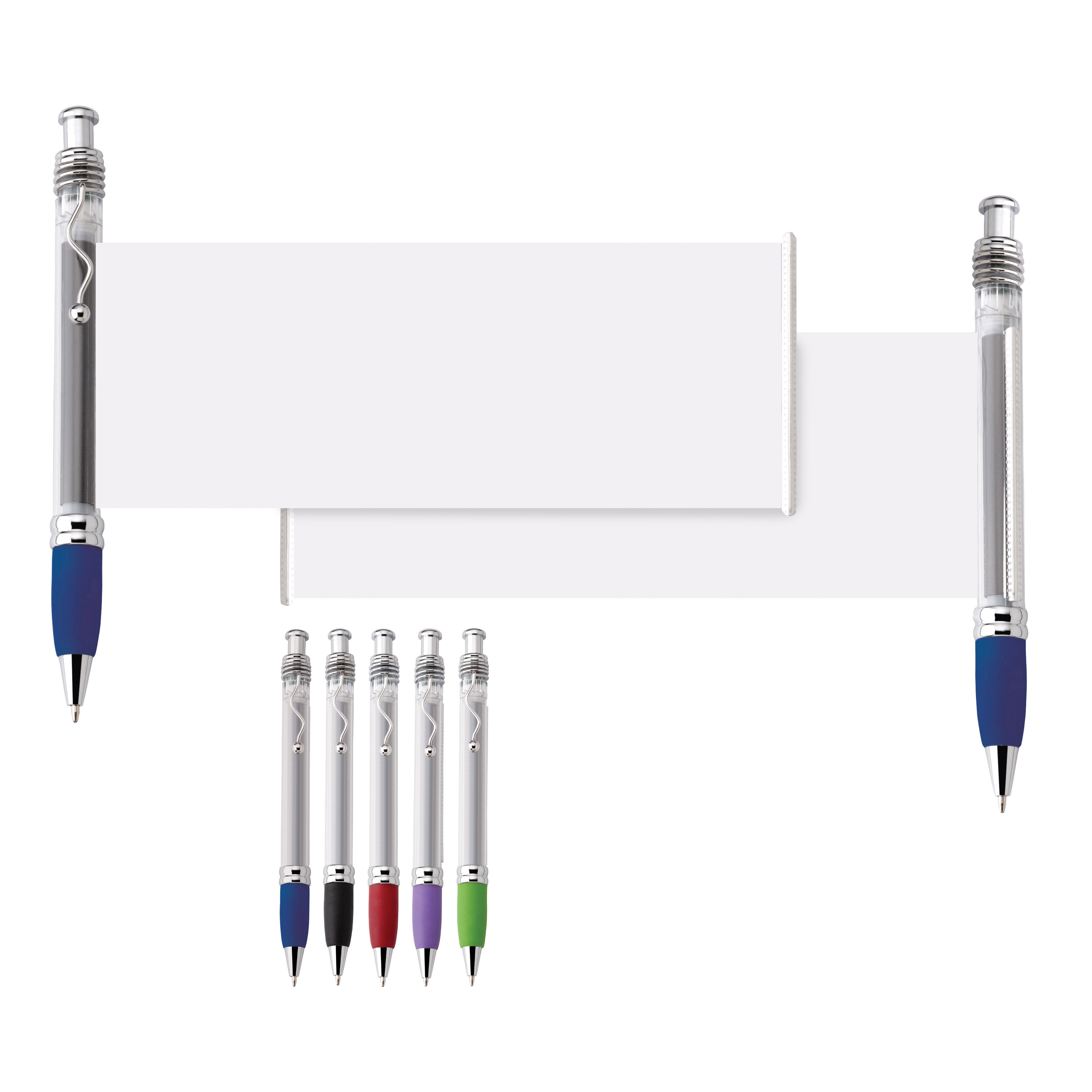 Spectorandco Scroll ballpoint pen/banner - G1163 