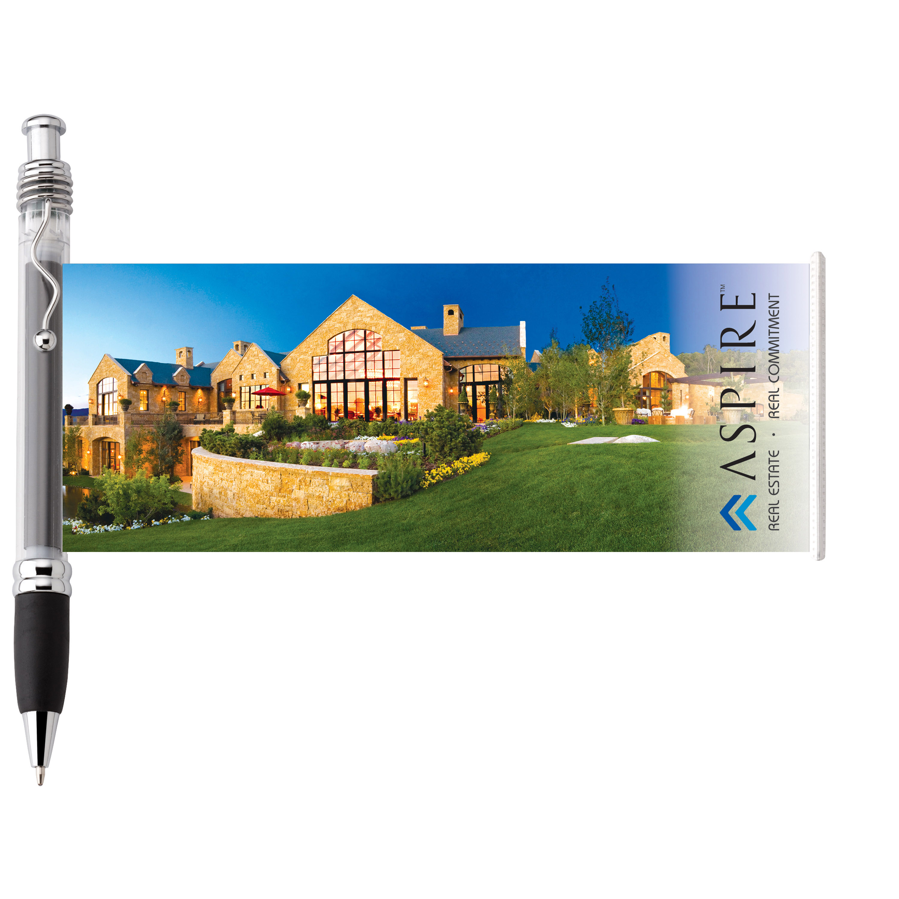 Spectorandco Scroll ballpoint pen/banner - G1163 