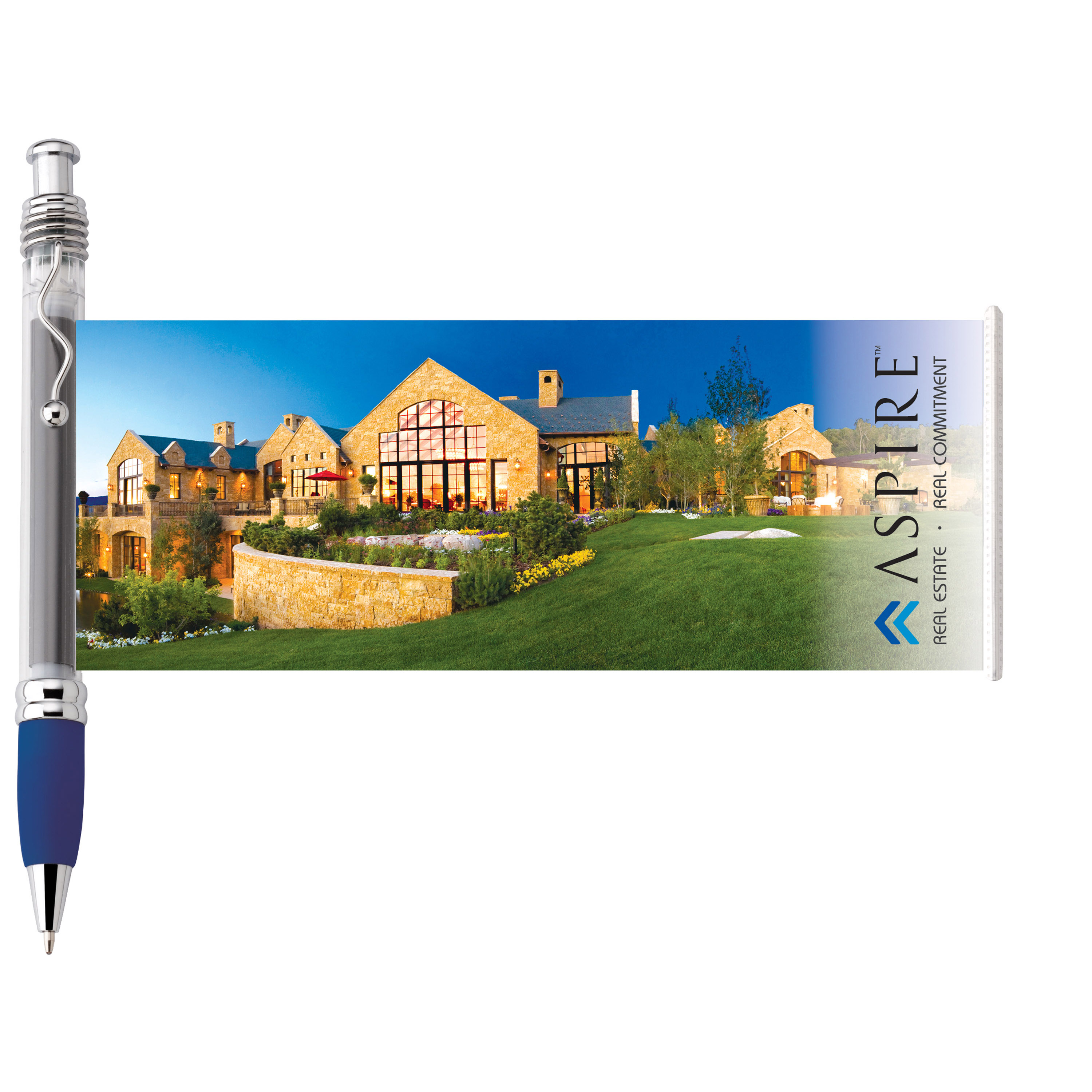 Spectorandco Scroll ballpoint pen/banner - G1163 