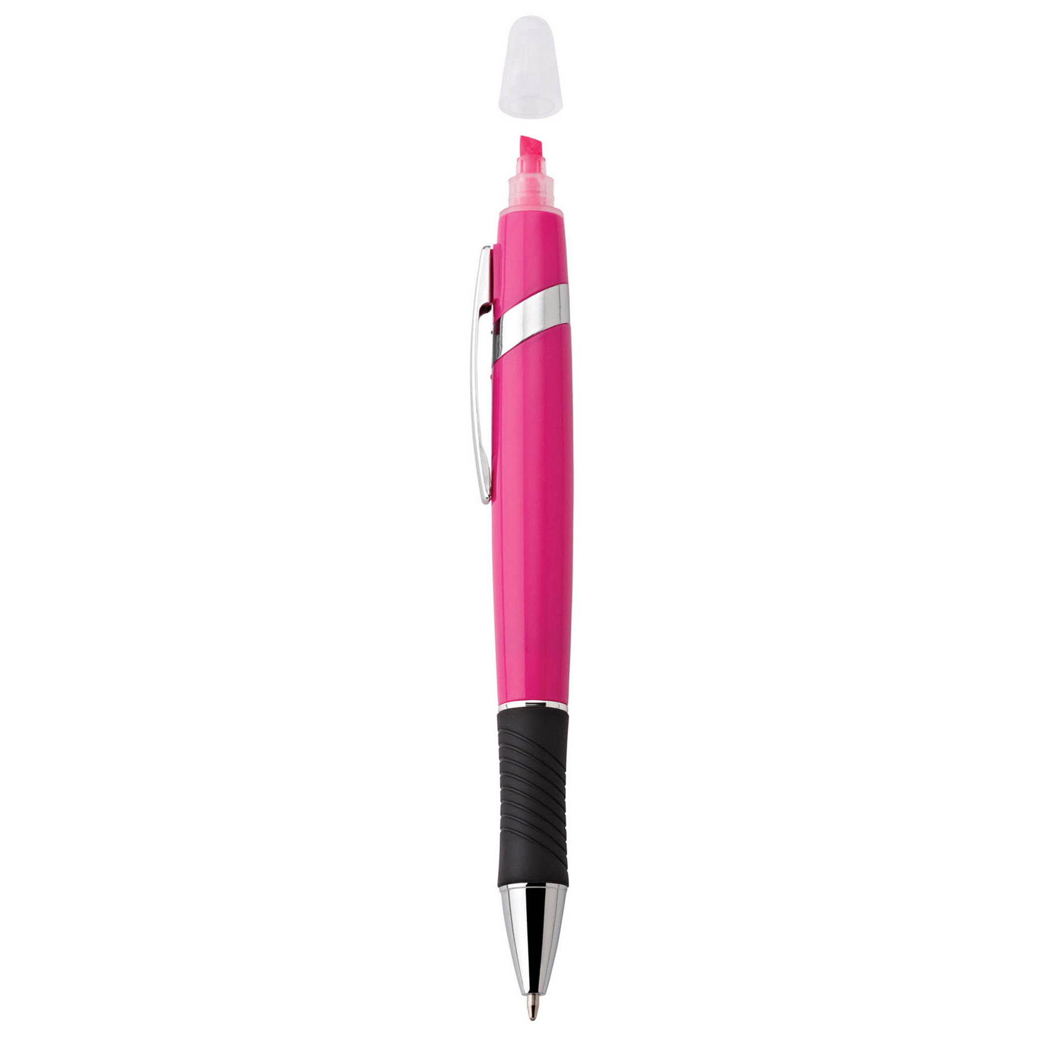 Spectorandco Viva ballpoint pen/highlighter - G1215 PINK