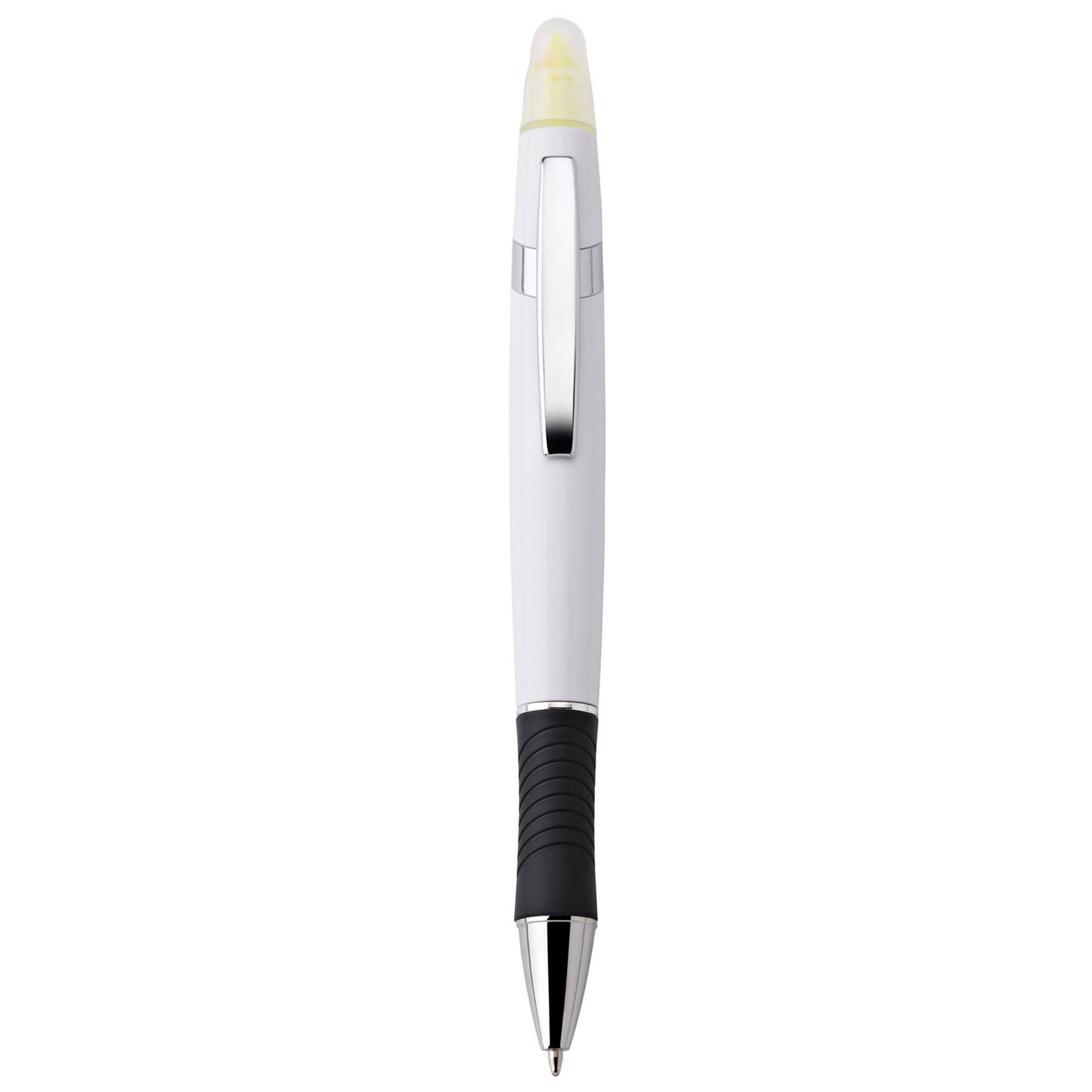 Spectorandco Viva ballpoint pen/highlighter - G1215 WHITE