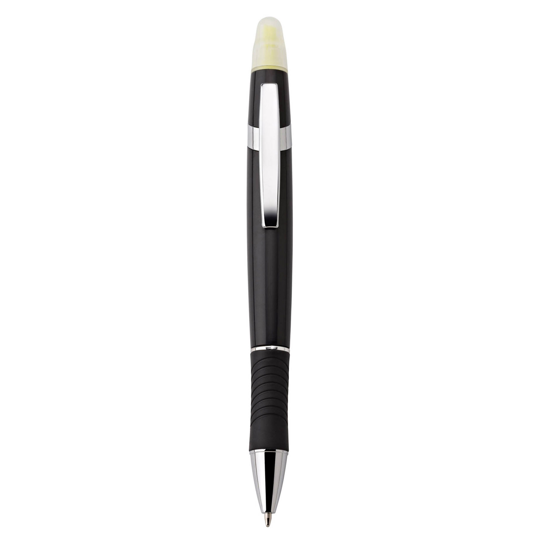 Spectorandco Viva ballpoint pen/highlighter - G1215 BLACK