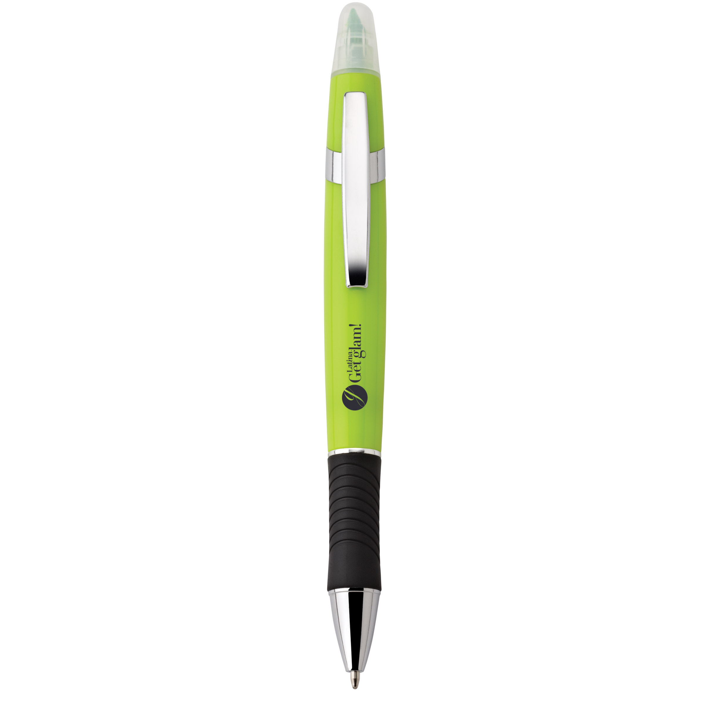 Spectorandco Viva ballpoint pen/highlighter - G1215 GREEN
