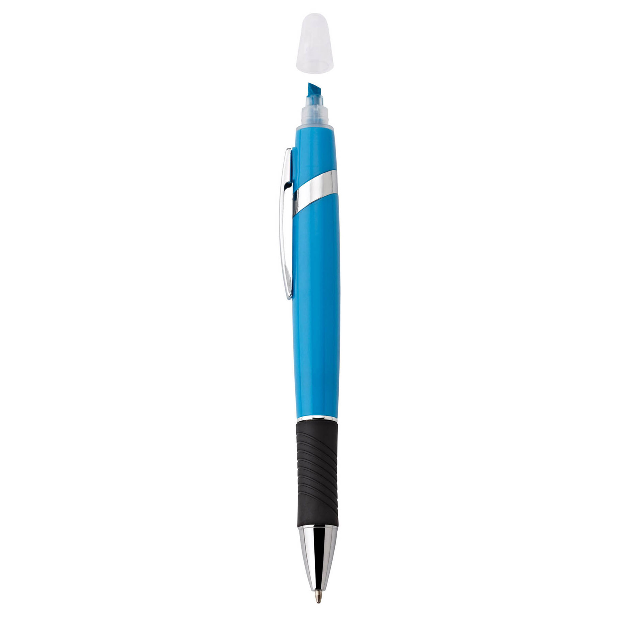 Spectorandco Viva ballpoint pen/highlighter - G1215 BLUE