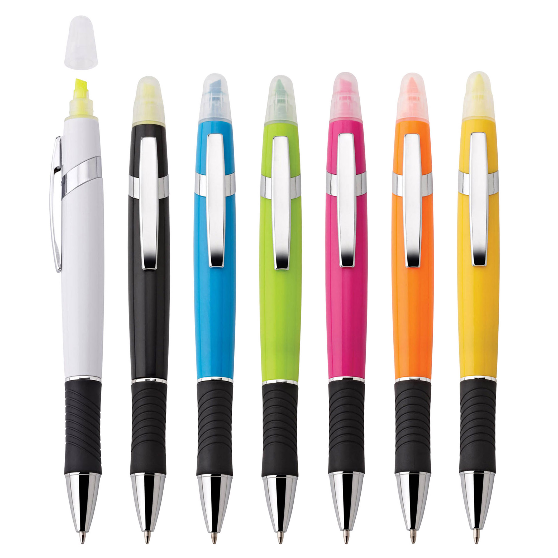 Spectorandco Viva ballpoint pen/highlighter - G1215