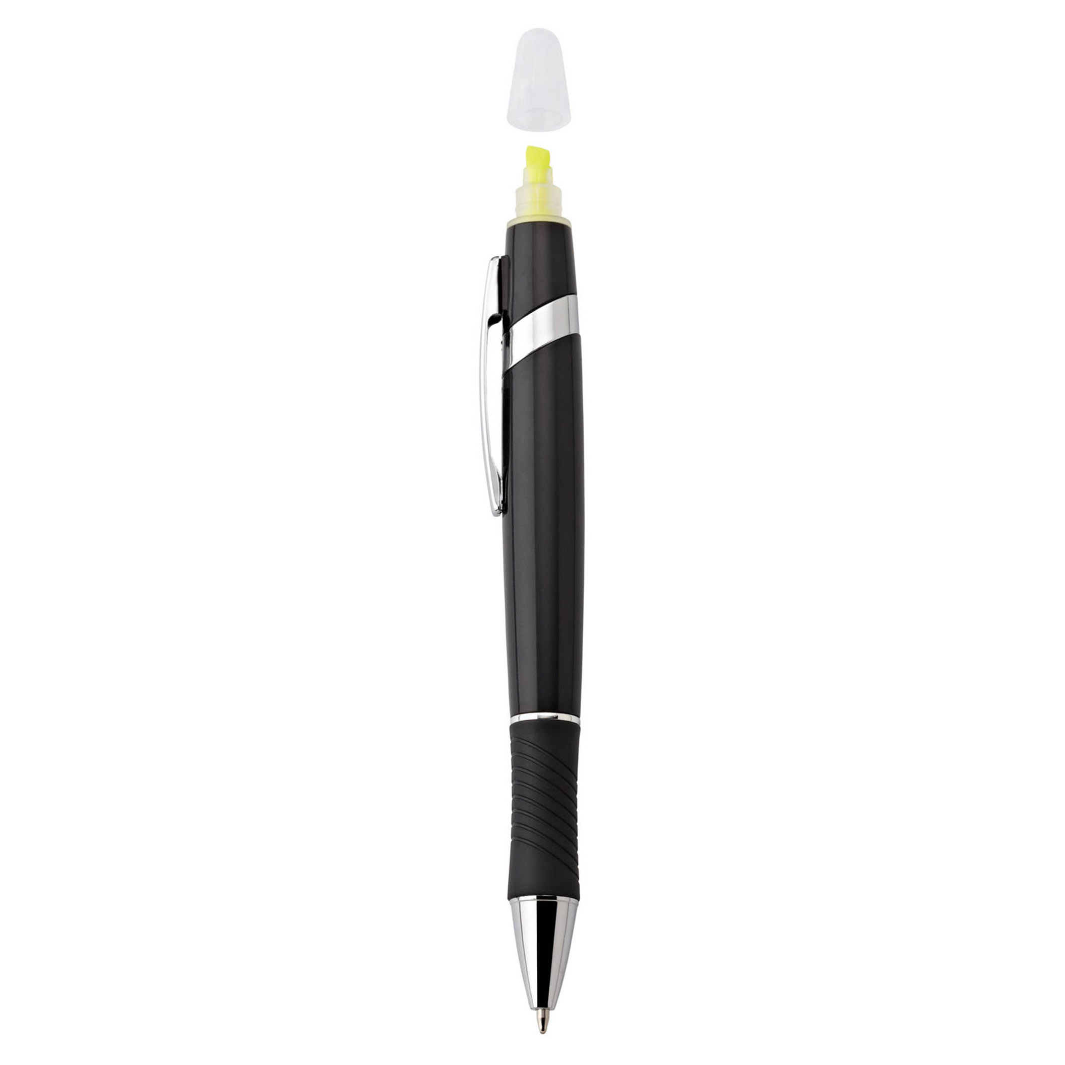 Spectorandco Viva ballpoint pen/highlighter - G1215 BLACK