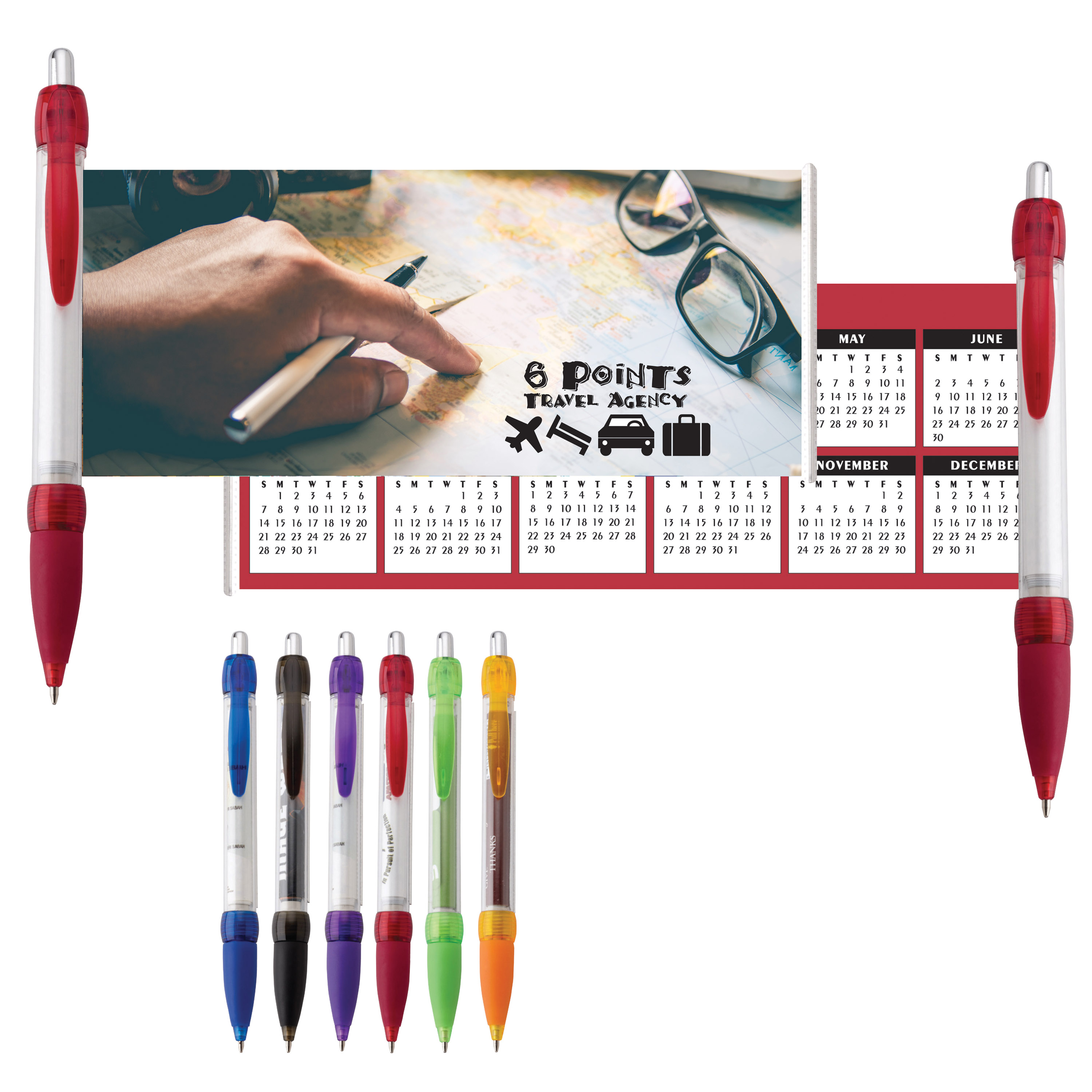 Spectorandco Broadcast ballpoint pen/banner - G1265