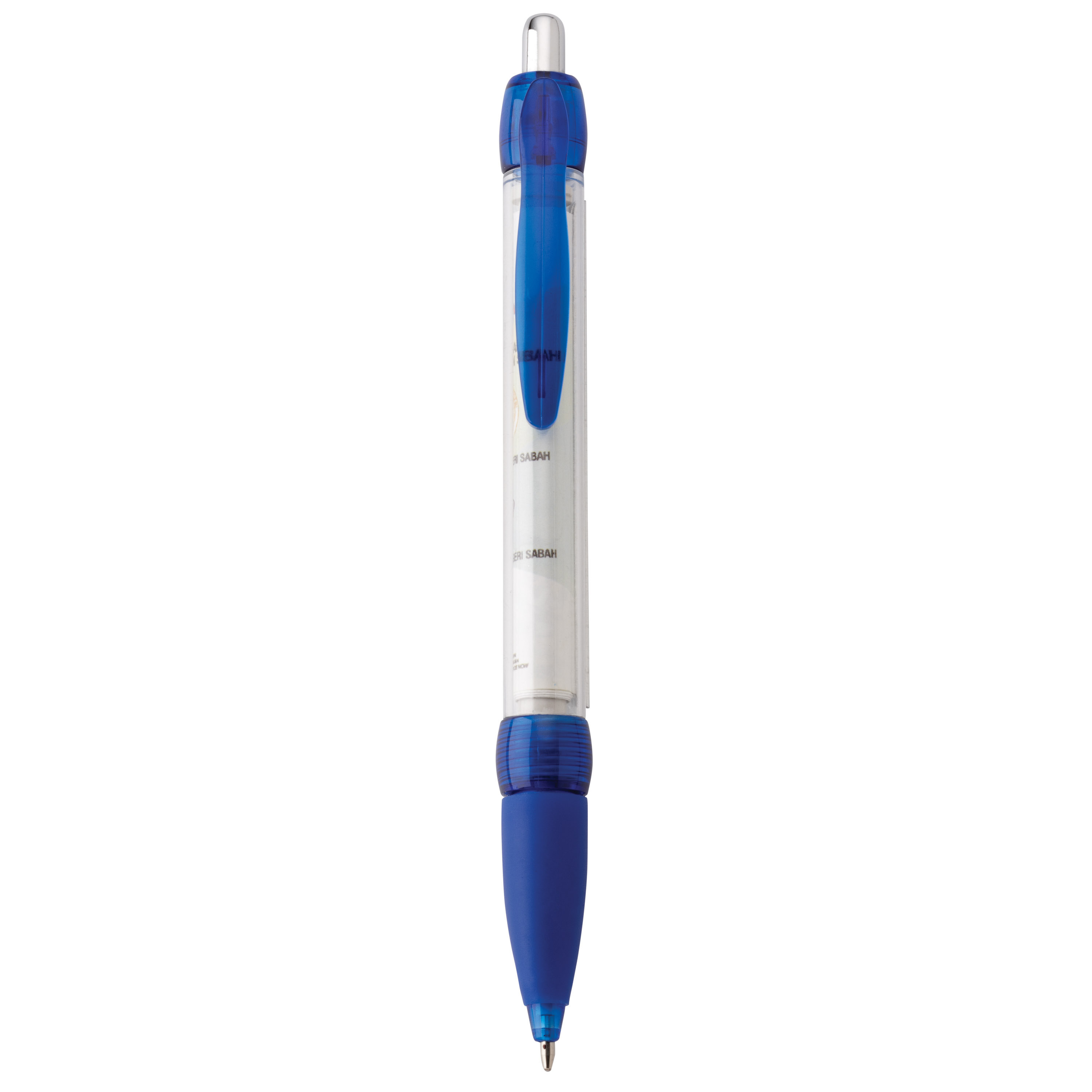 Spectorandco Broadcast ballpoint pen/banner - G1265 BLUE