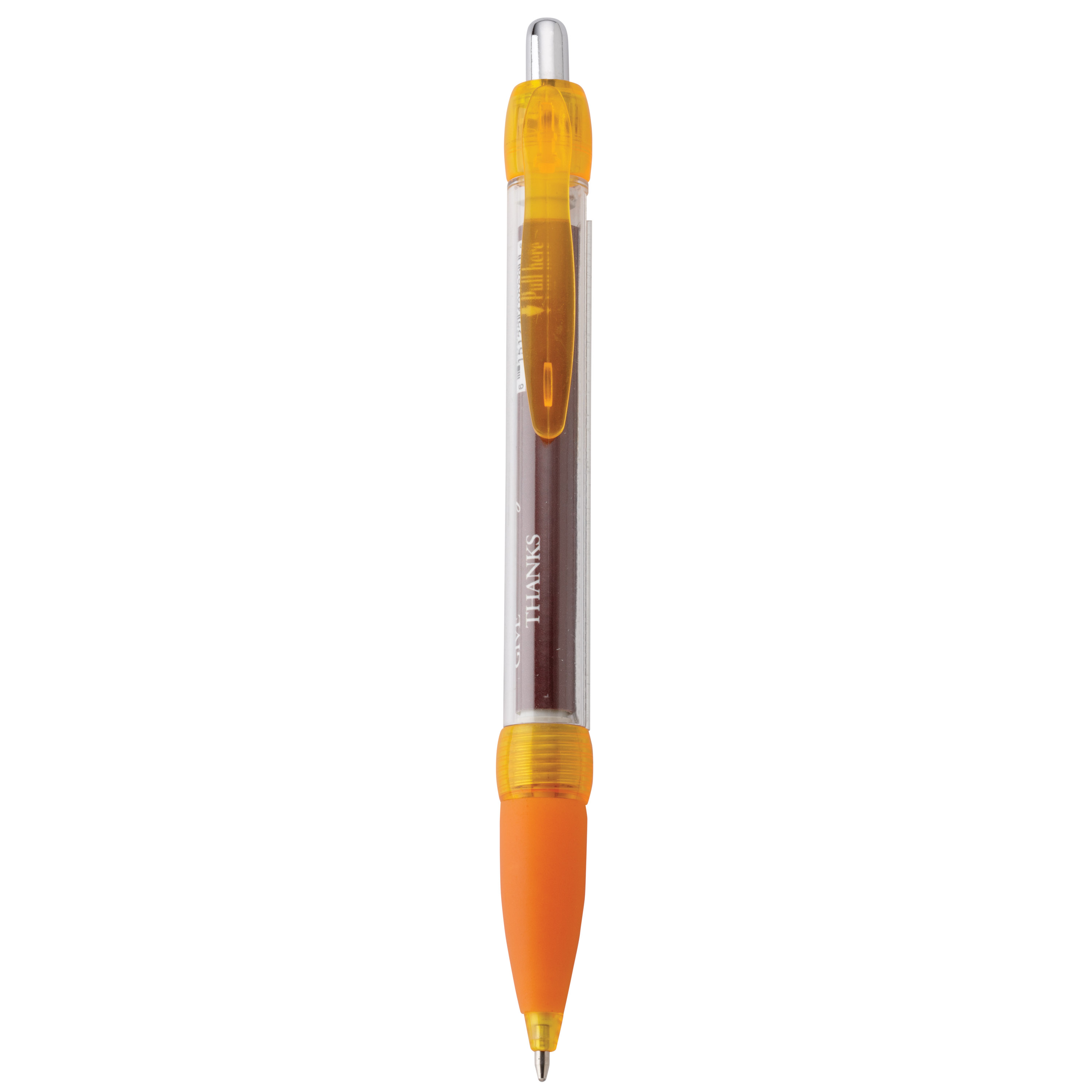 Spectorandco Broadcast ballpoint pen/banner - G1265 ORANGE