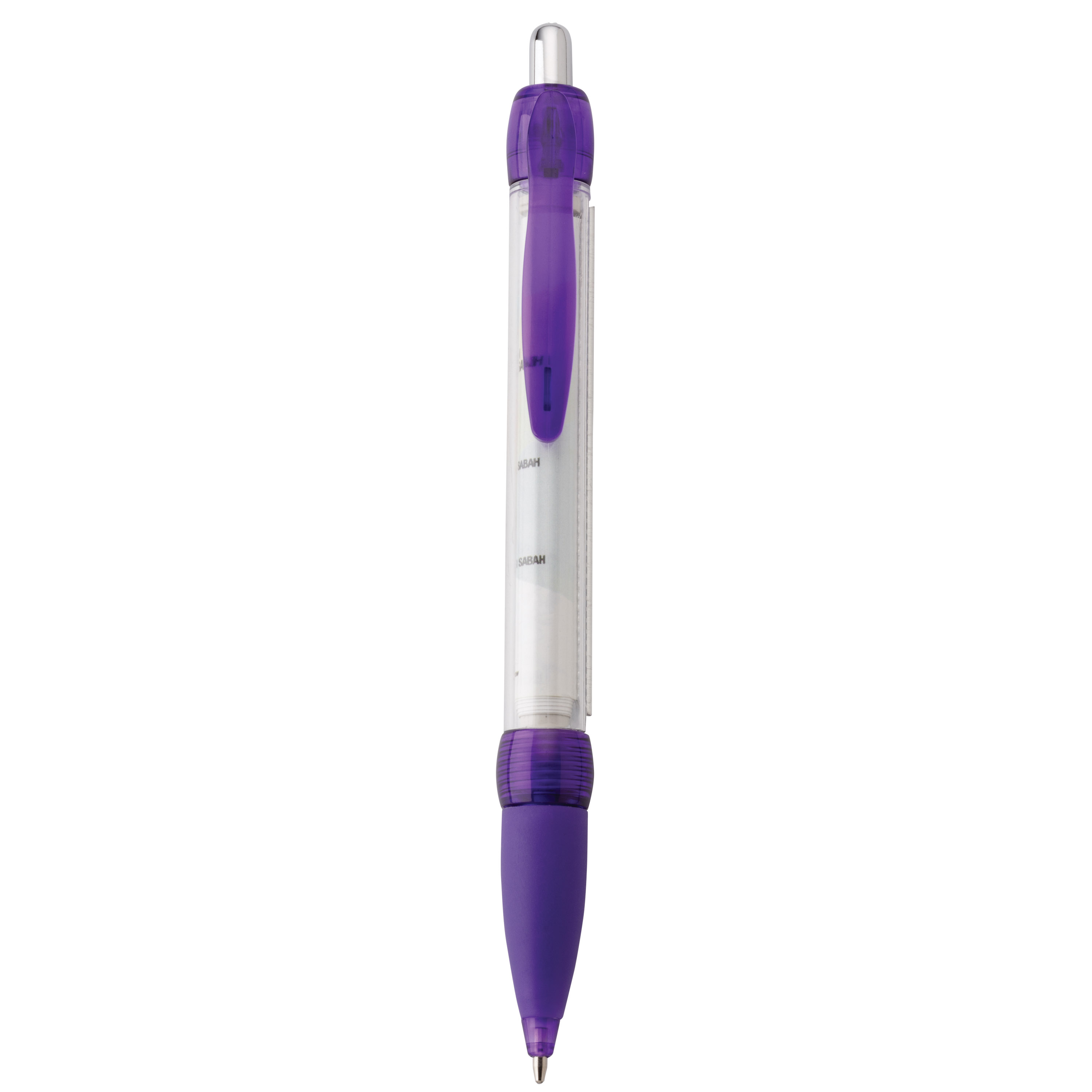 Spectorandco Broadcast ballpoint pen/banner - G1265 PURPLE