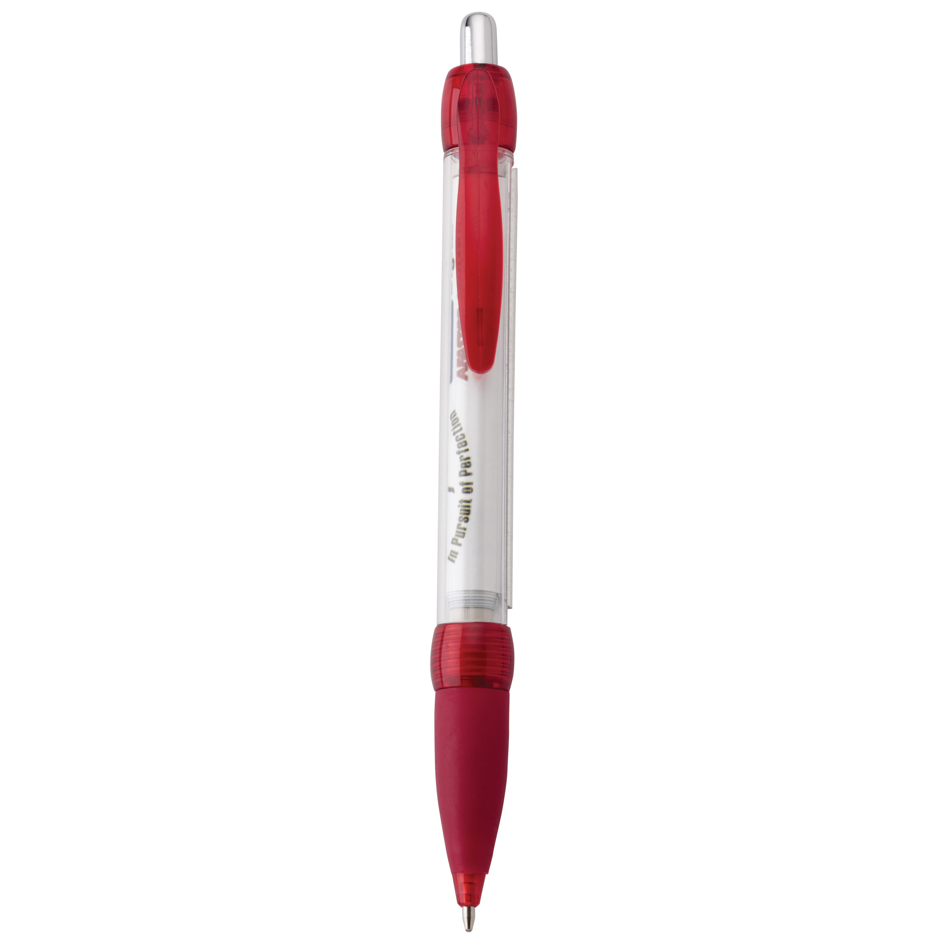 Spectorandco Broadcast ballpoint pen/banner - G1265 RED