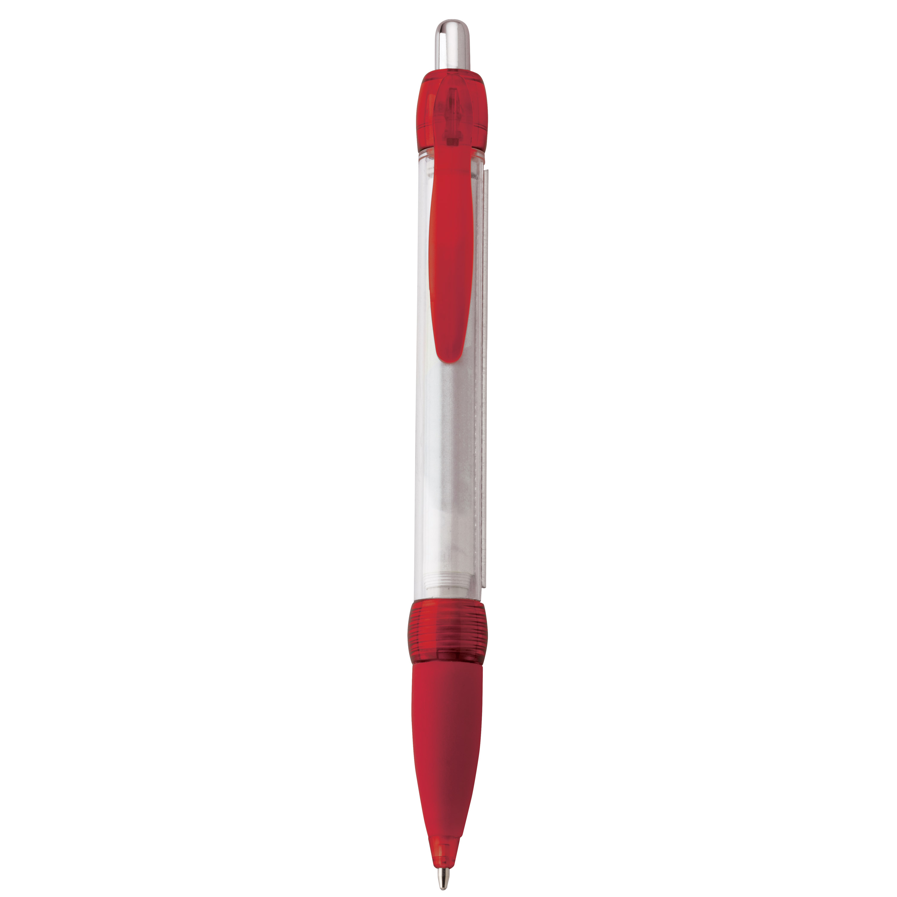 Spectorandco Broadcast ballpoint pen/banner - G1265 RED