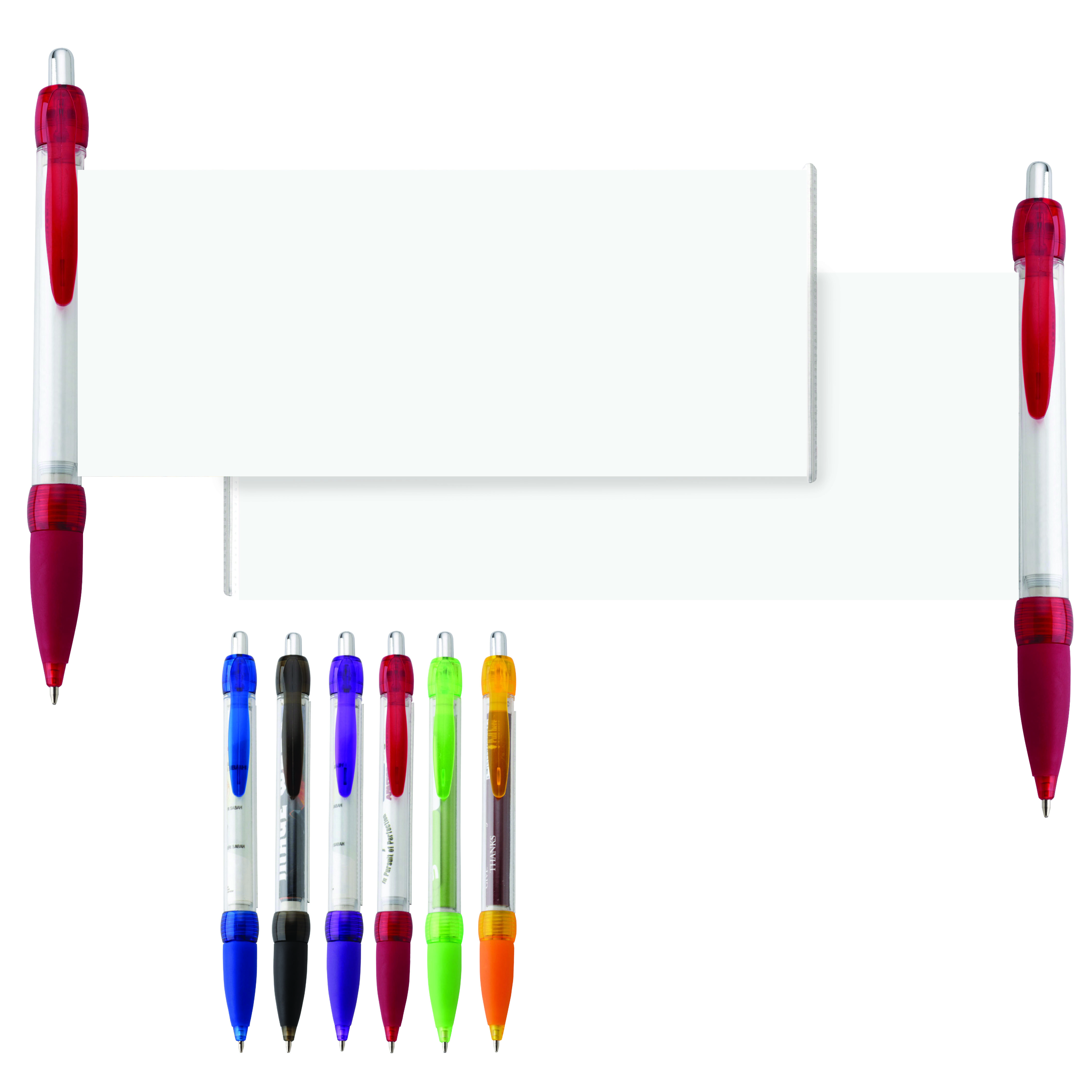 Spectorandco Broadcast ballpoint pen/banner - G1265