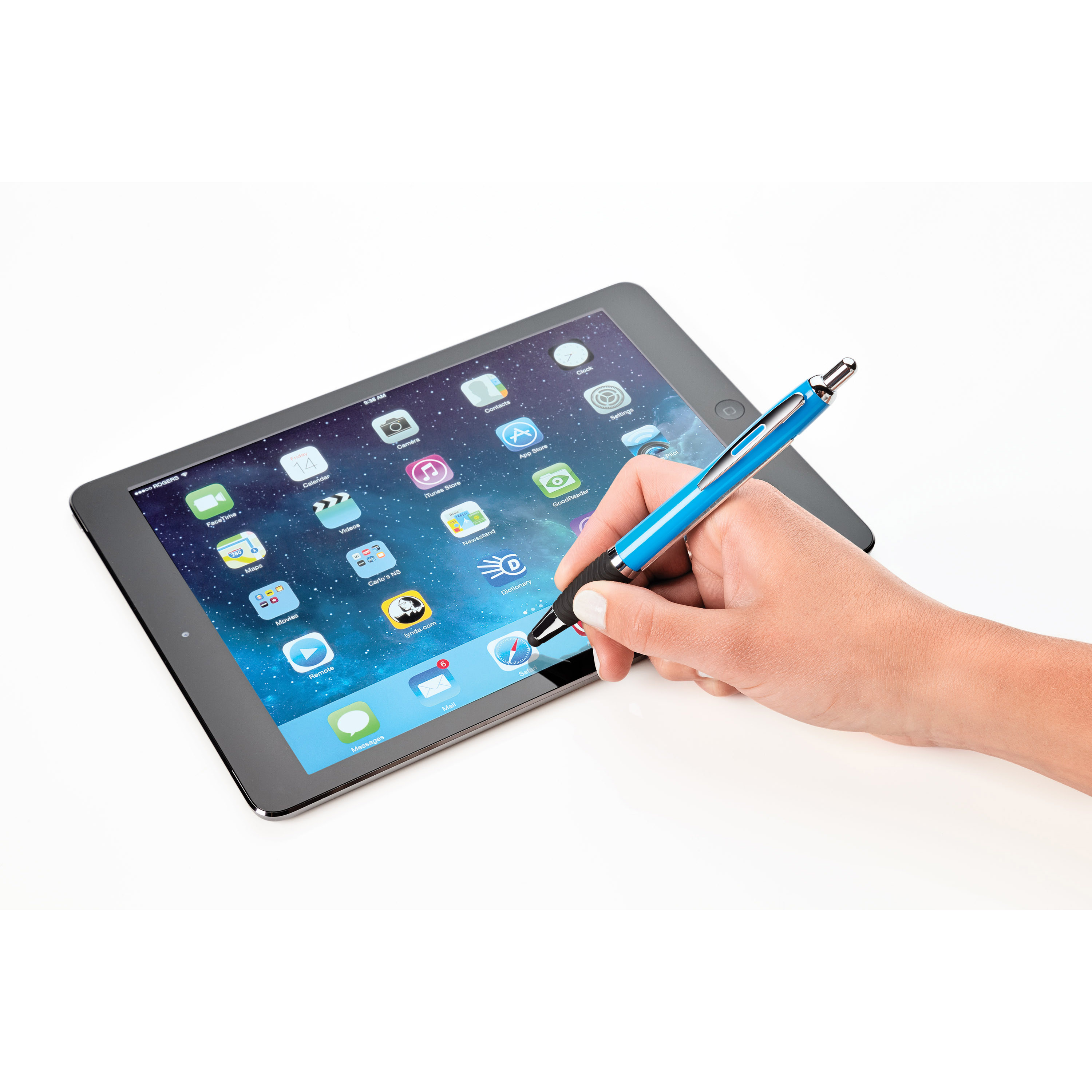 Spectorandco Kool banner pen/stylus - G1267 BLUE